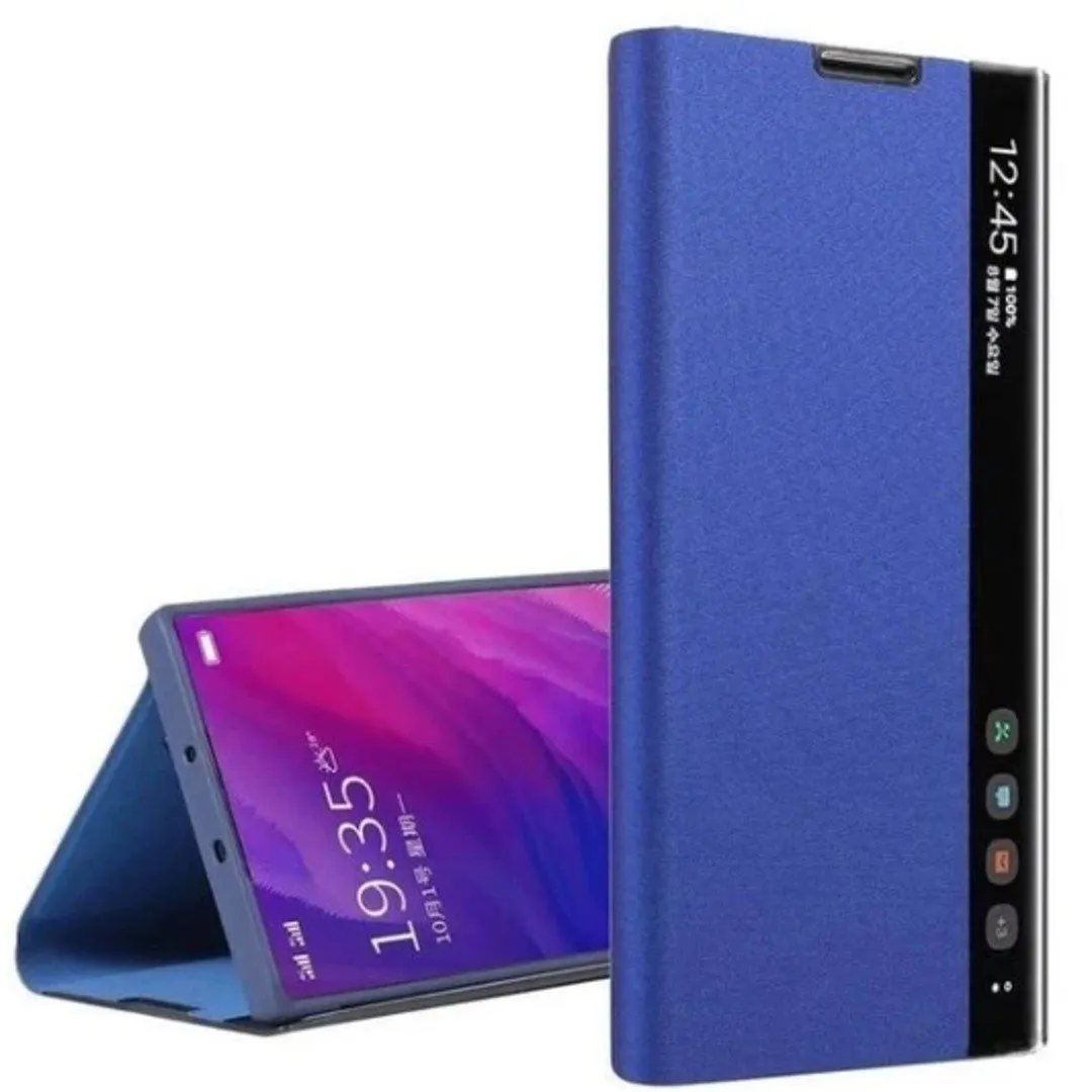 Galaxy Series Genuine Half View Flip case