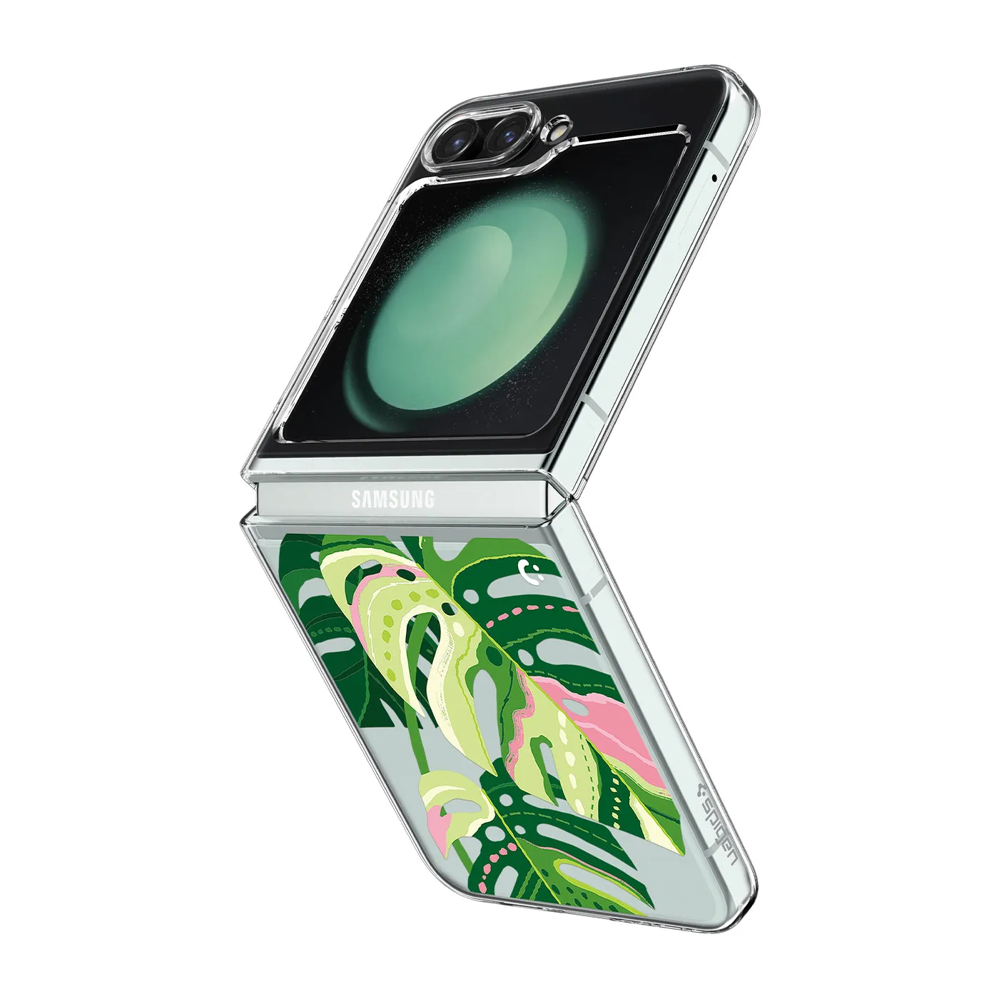 Galaxy Z Flip 5 - Monstera Leaves