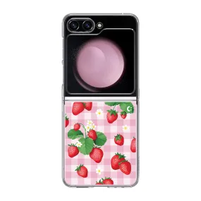 Galaxy Z Flip 5 - Strawberry Gingham