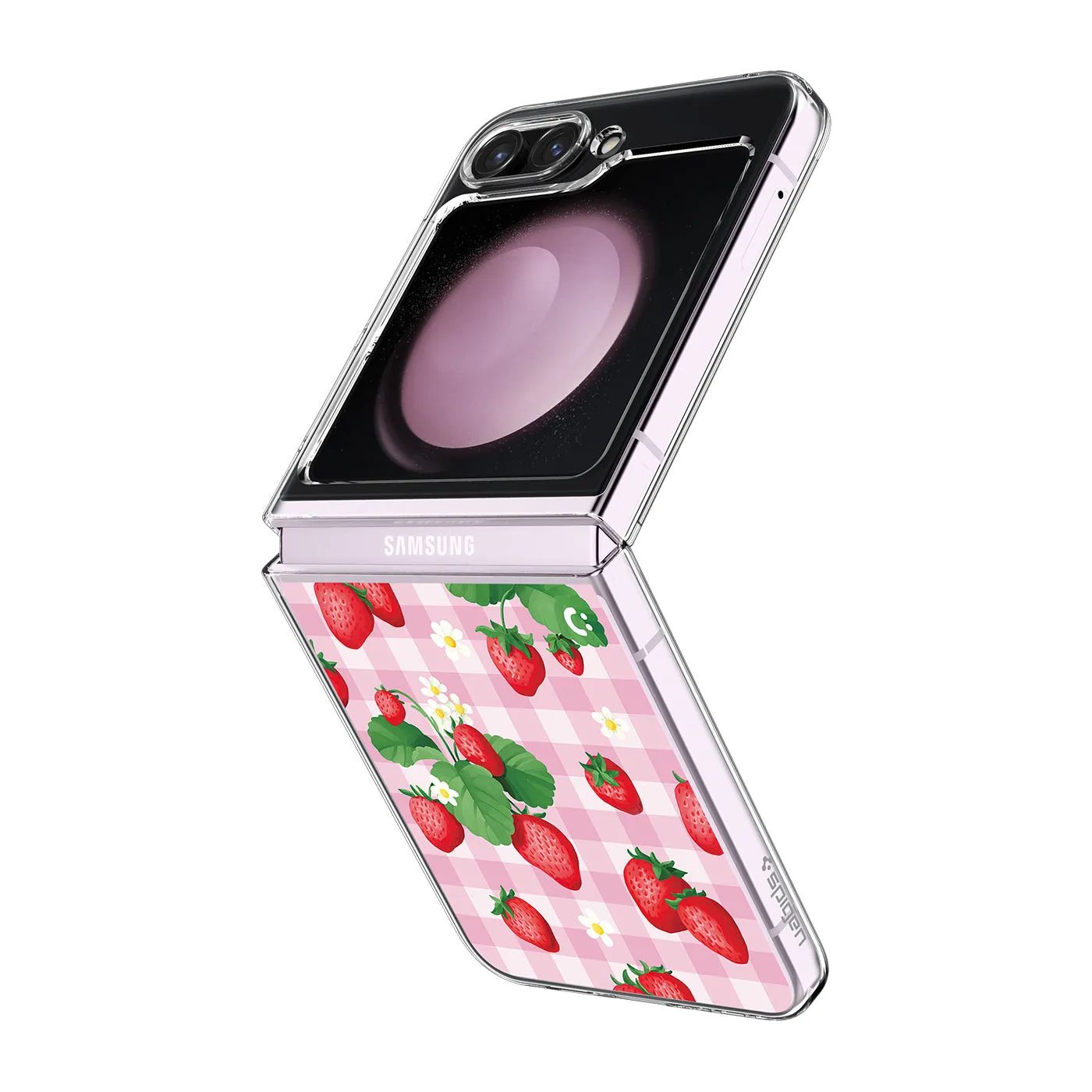 Galaxy Z Flip 5 - Strawberry Gingham