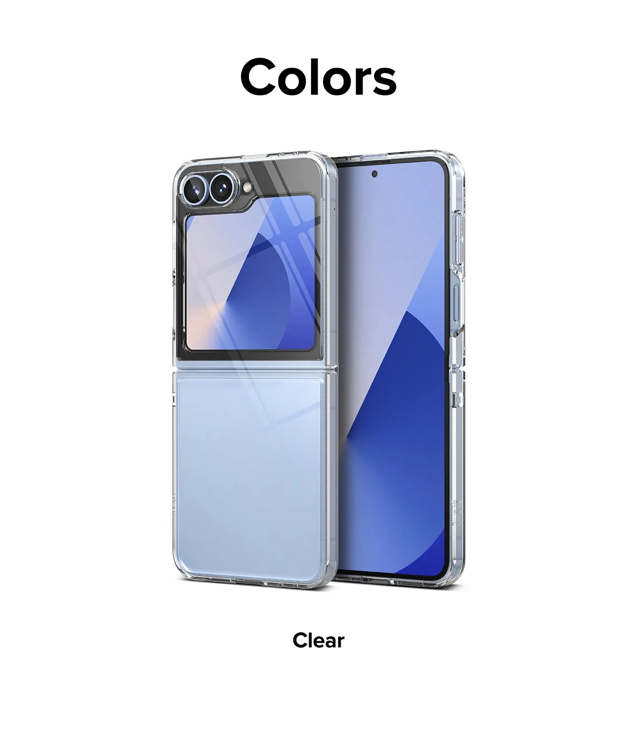 Galaxy Z Flip 6 Case | Fusion - Clear