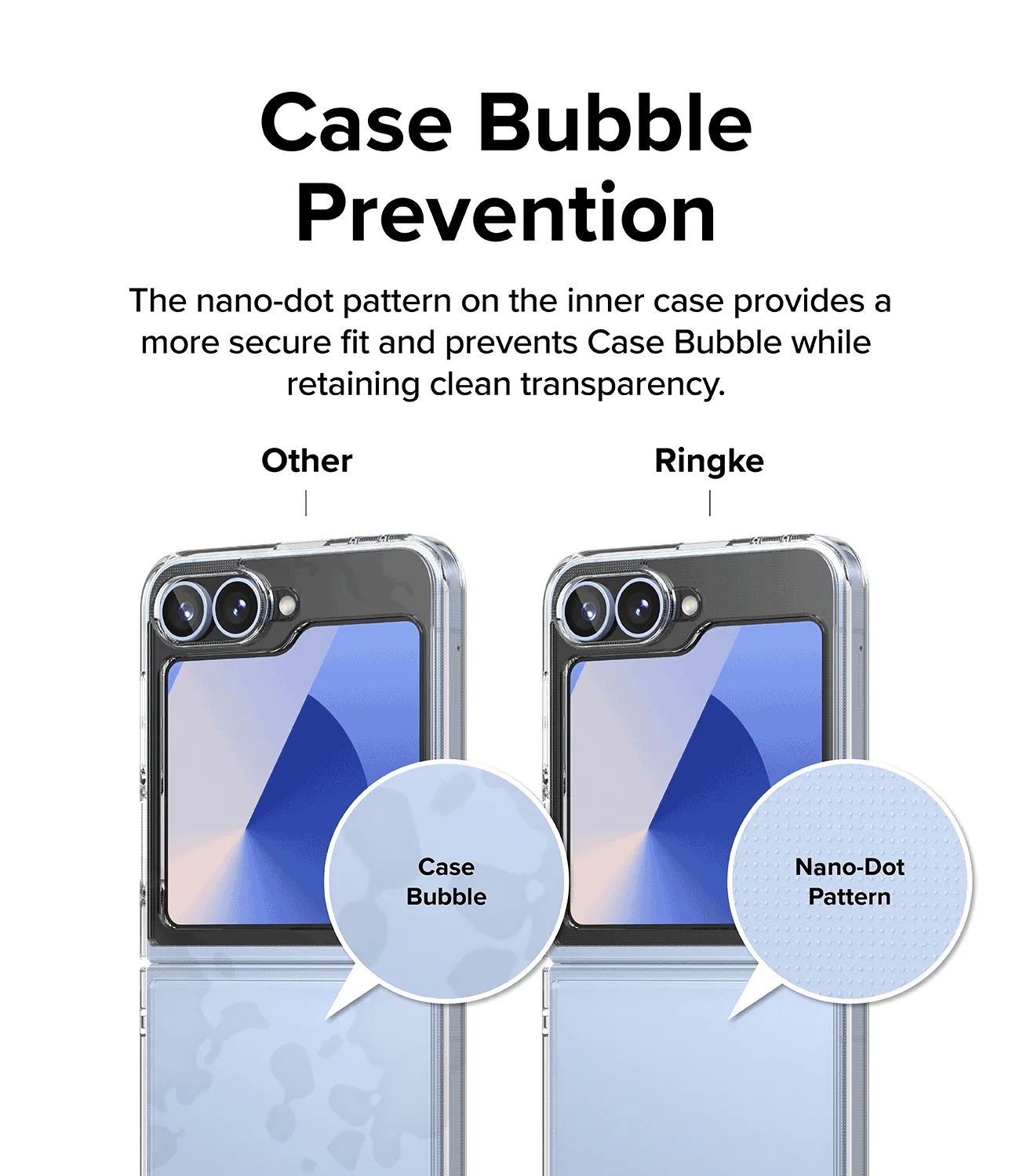 Galaxy Z Flip 6 Case | Fusion - Clear