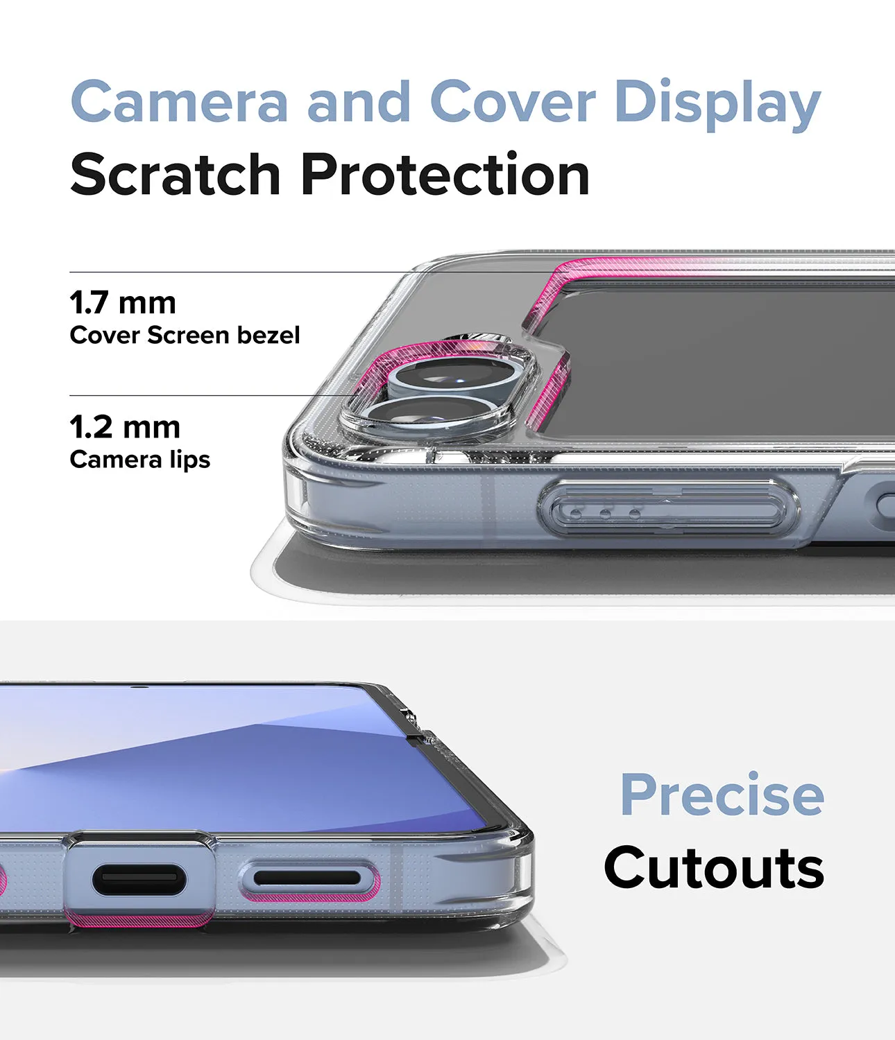 Galaxy Z Flip 6 Case | Fusion - Clear