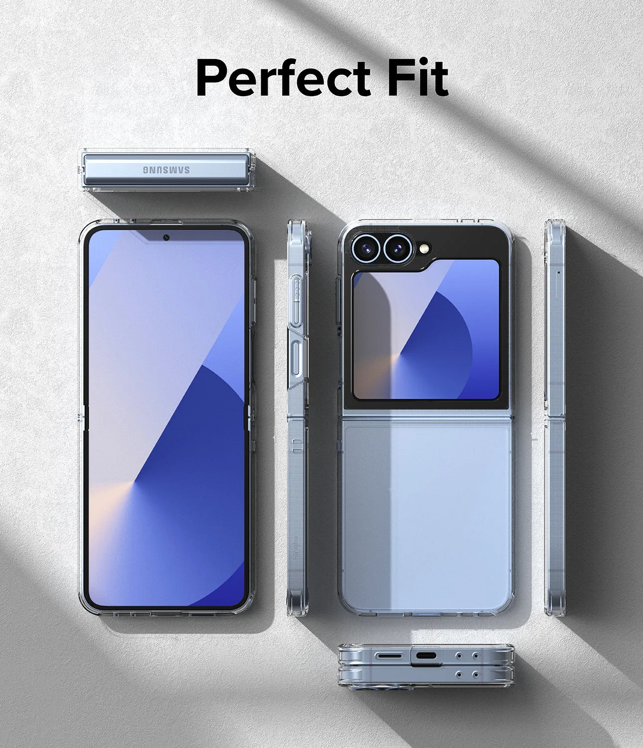 Galaxy Z Flip 6 Case | Fusion - Clear