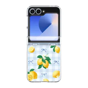 Galaxy Z Flip 6 - Lemon Gingham