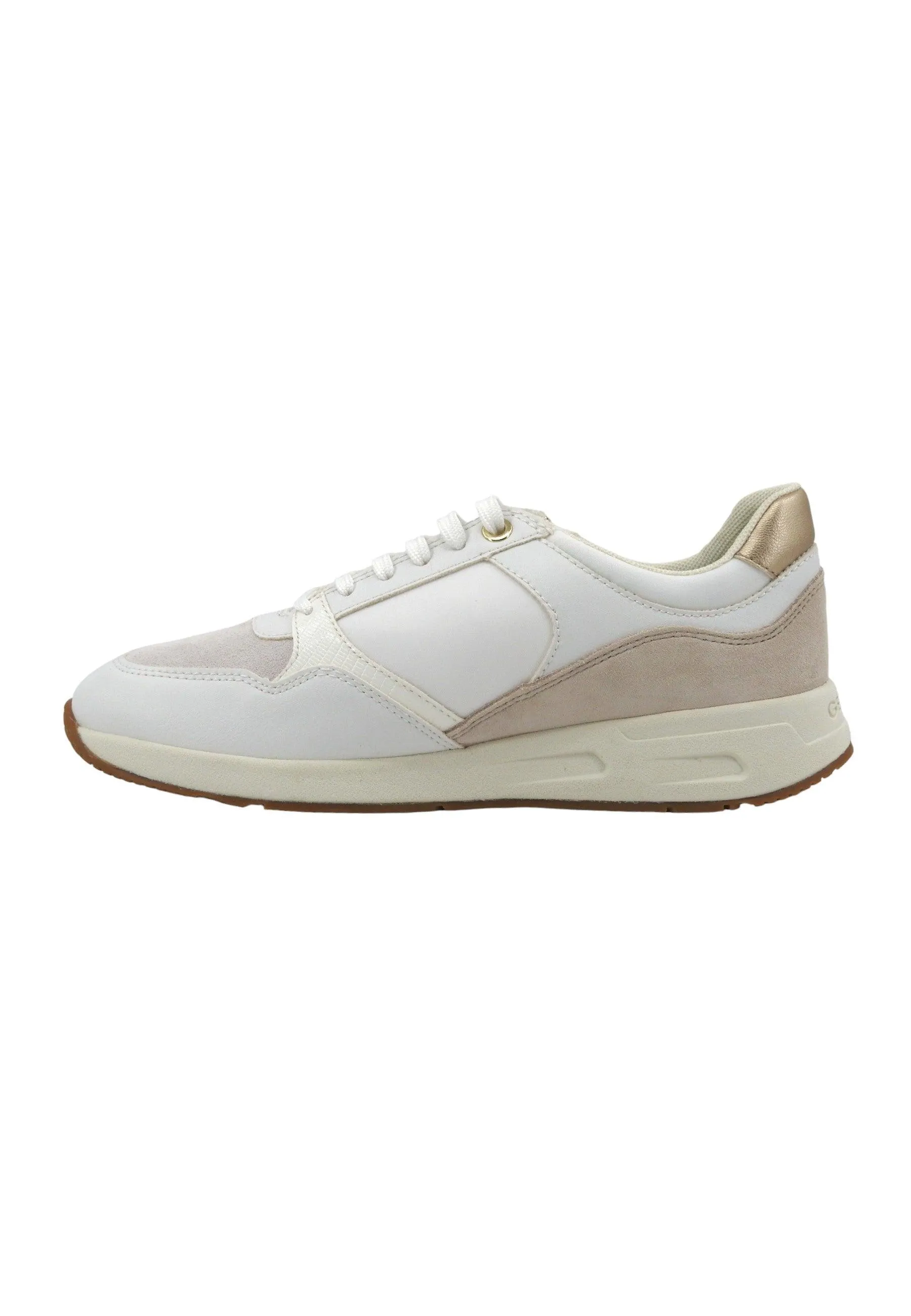 GEOX Bulmya Sneaker Donna Off White D36NQB05422C1002