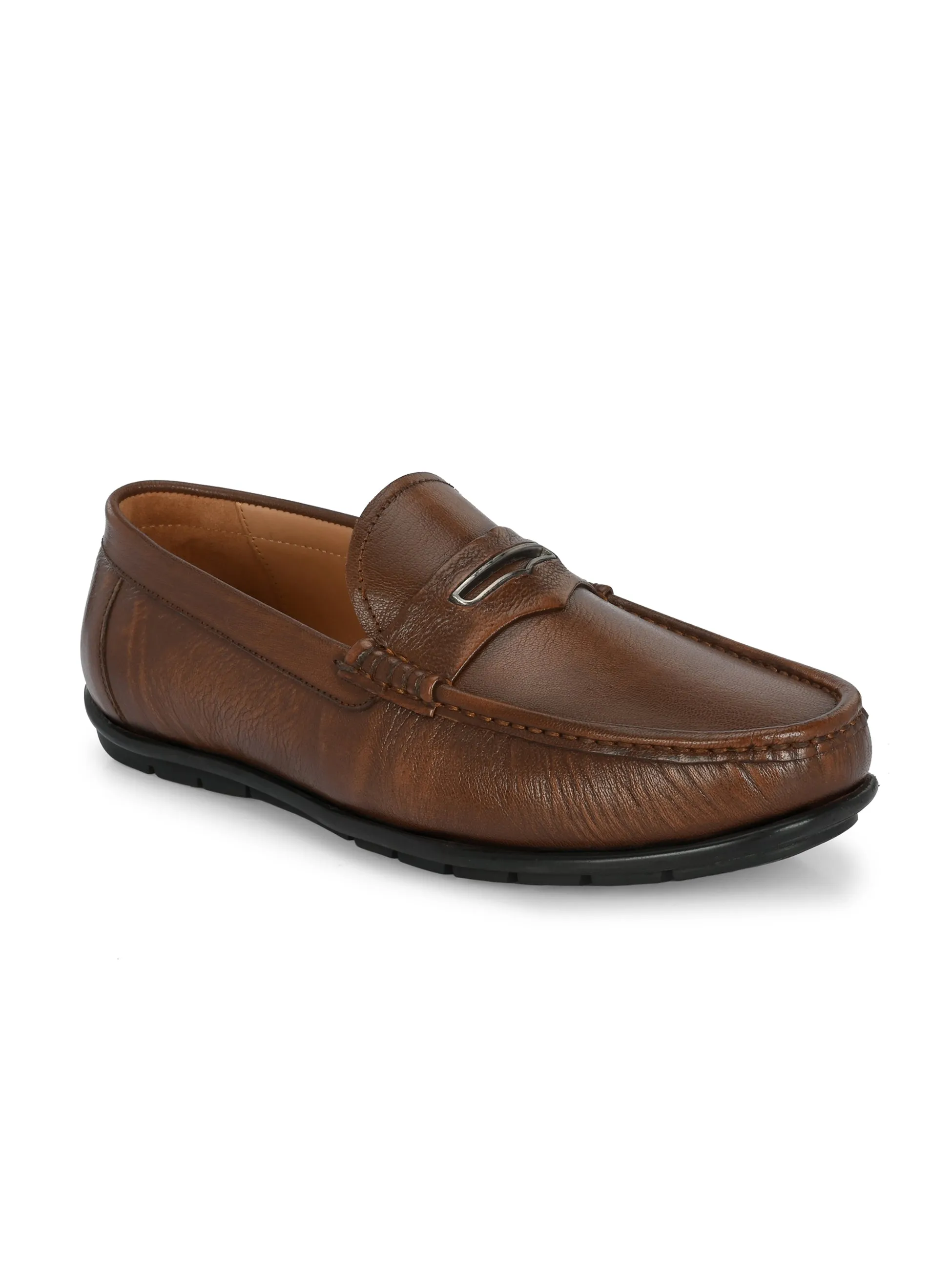 Grenade Tan Loafers