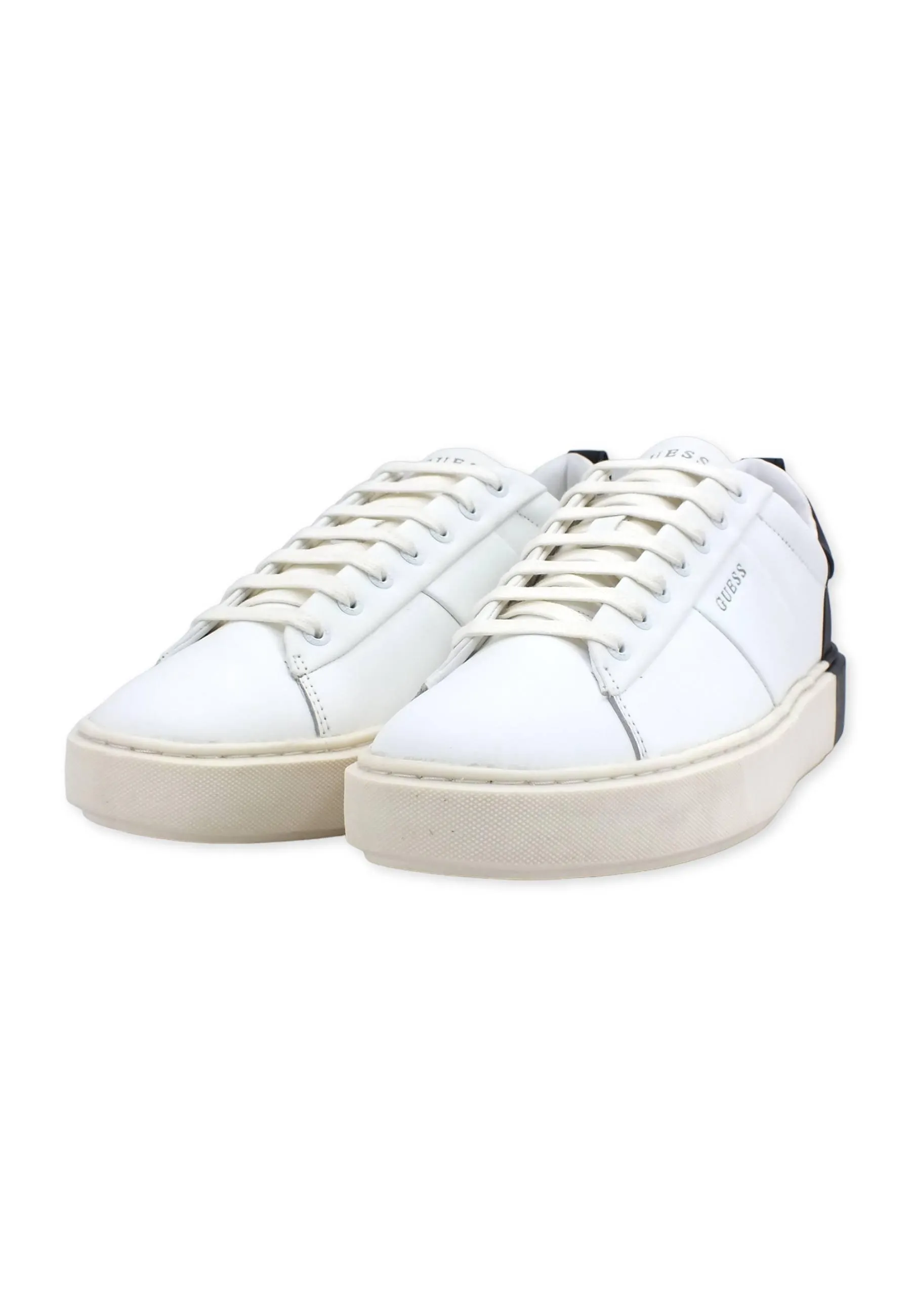 GUESS Sneaker Uomo Bicolor White Black FM5NVILEA12