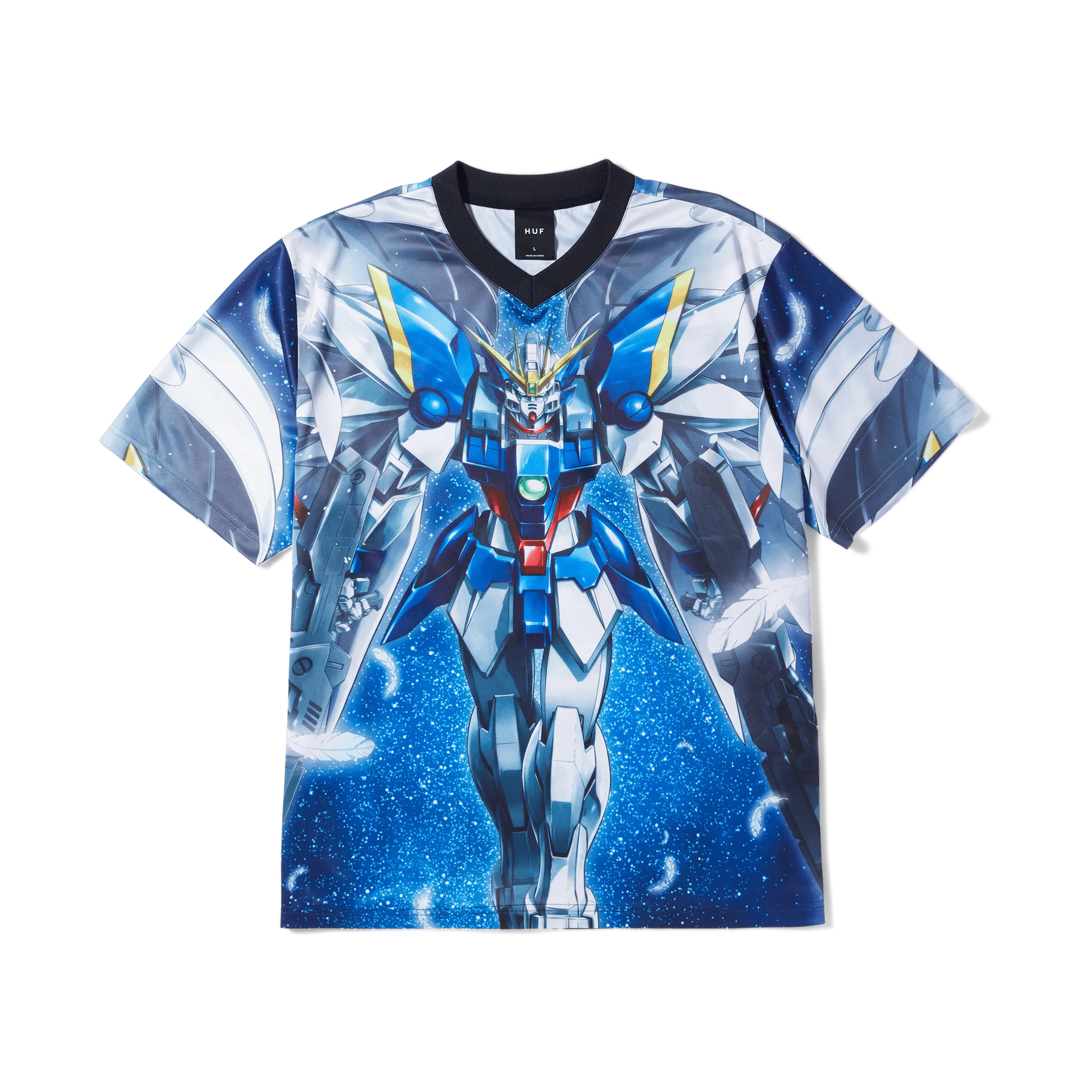 HUF x Gundam Wing Unit Soccer Jersey