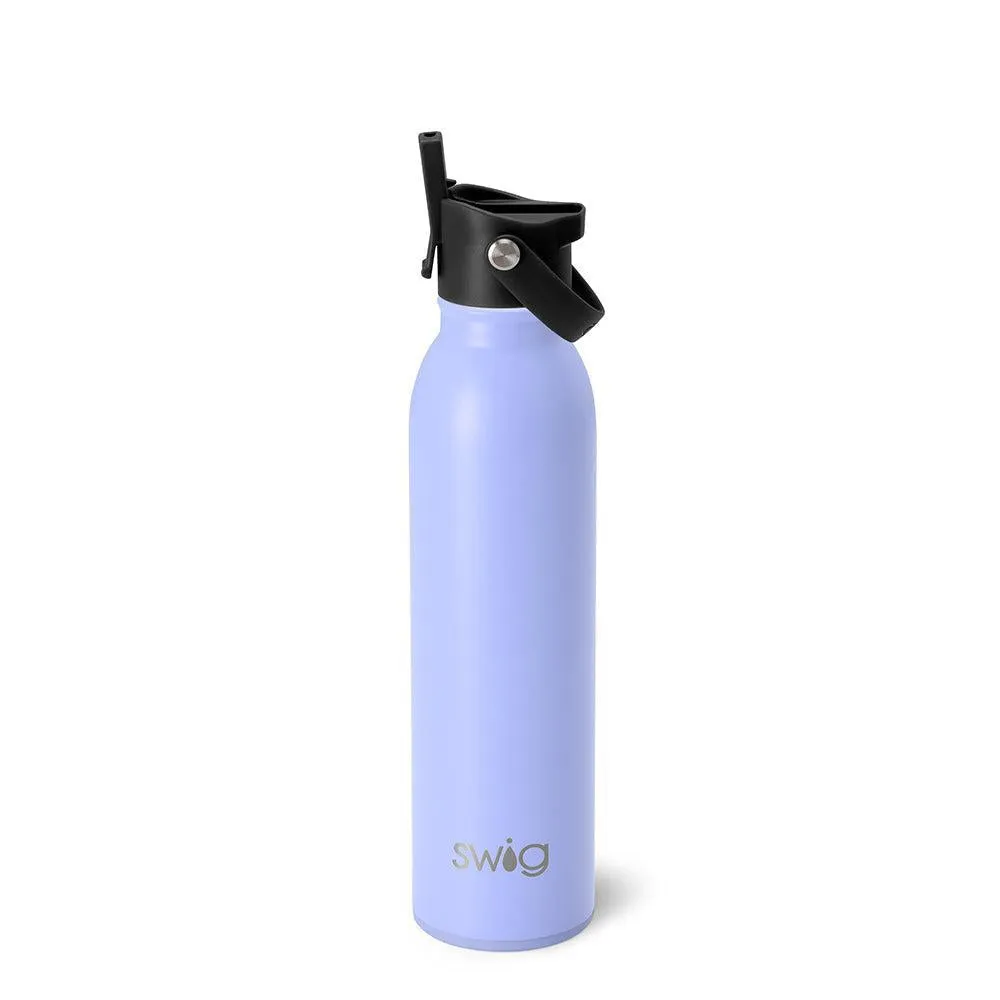 Hydrangea Flip   Sip Water Bottle (20oz)