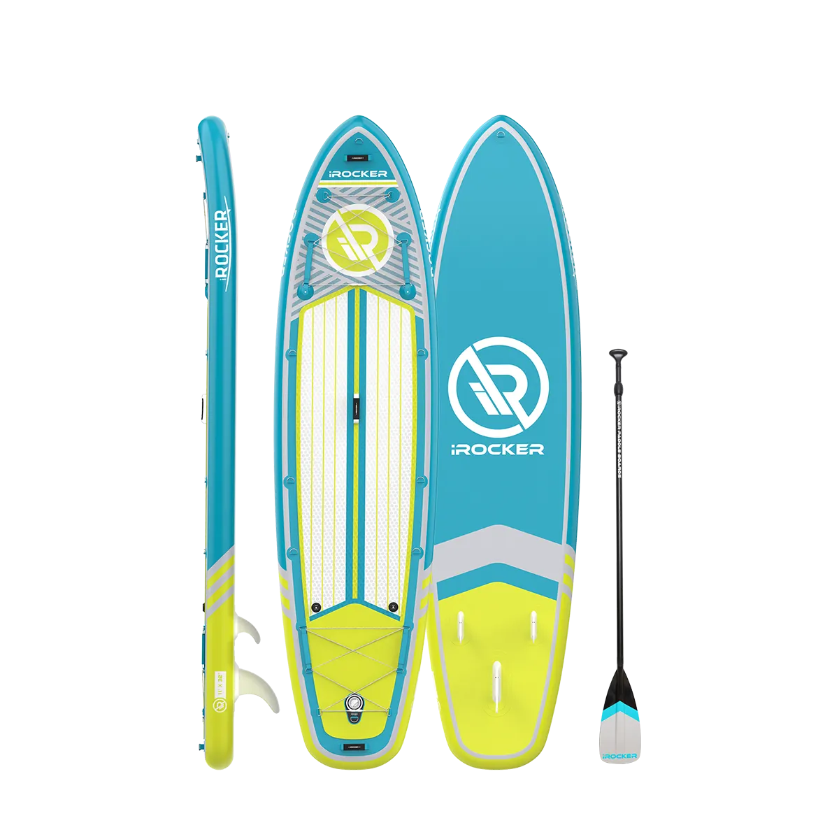 iROCKER ALL AROUND 11' Inflatable Paddle Board