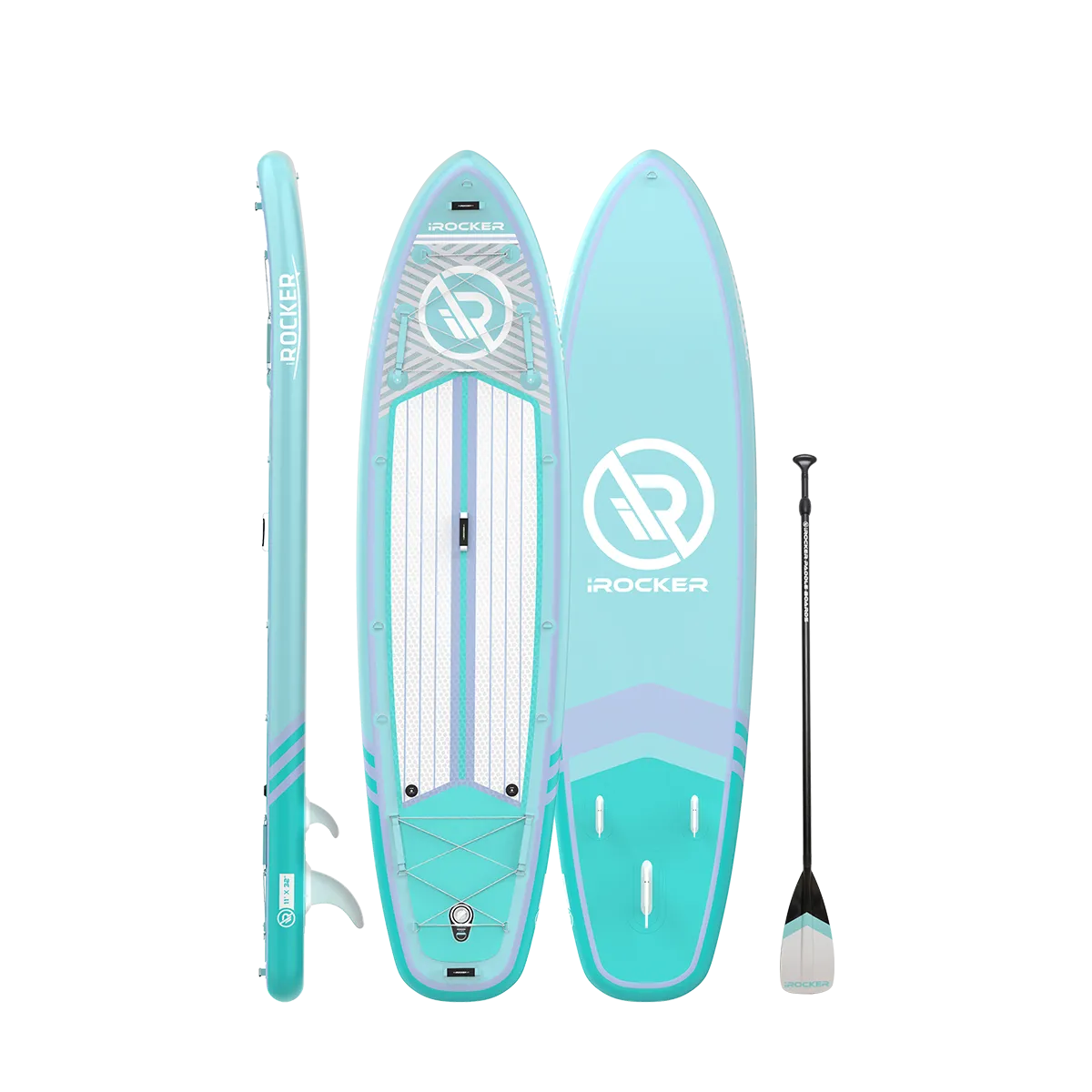 iROCKER ALL AROUND 11' Inflatable Paddle Board