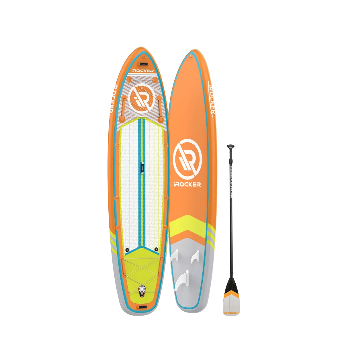 iROCKER ALL AROUND 11' Inflatable Paddle Board