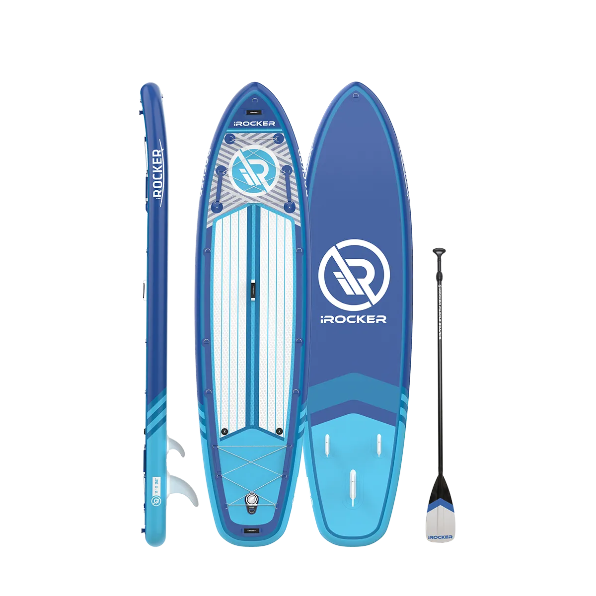 iROCKER ALL AROUND 11' Inflatable Paddle Board