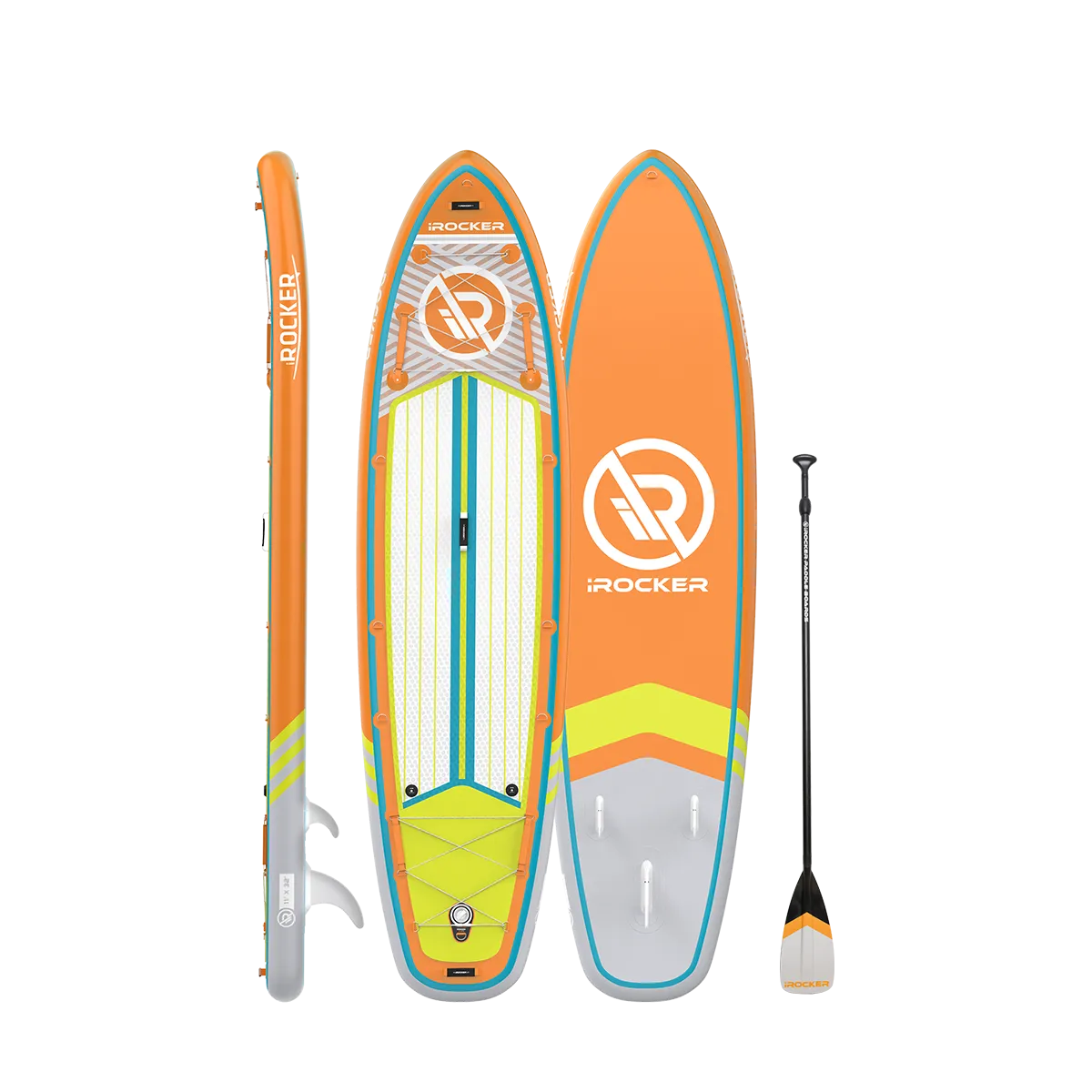 iROCKER ALL AROUND 11' Inflatable Paddle Board