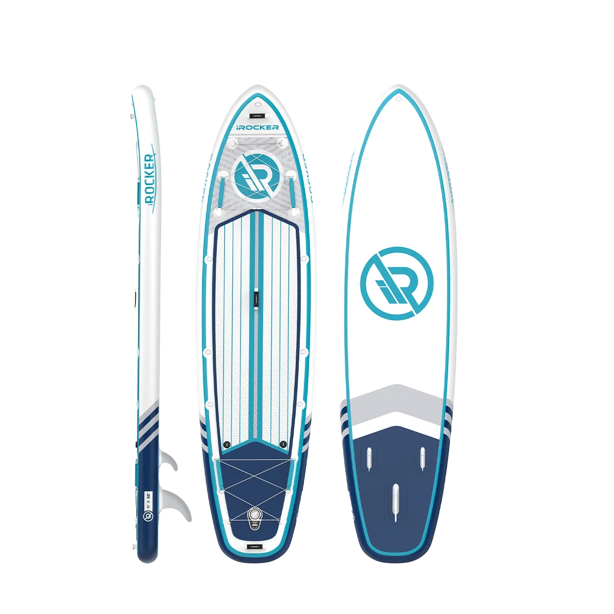 iROCKER ALL AROUND 11' Inflatable Paddle Board