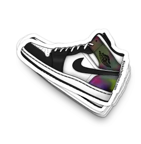 Jordan 1 Mid "Heat Reactive" Sneaker Sticker