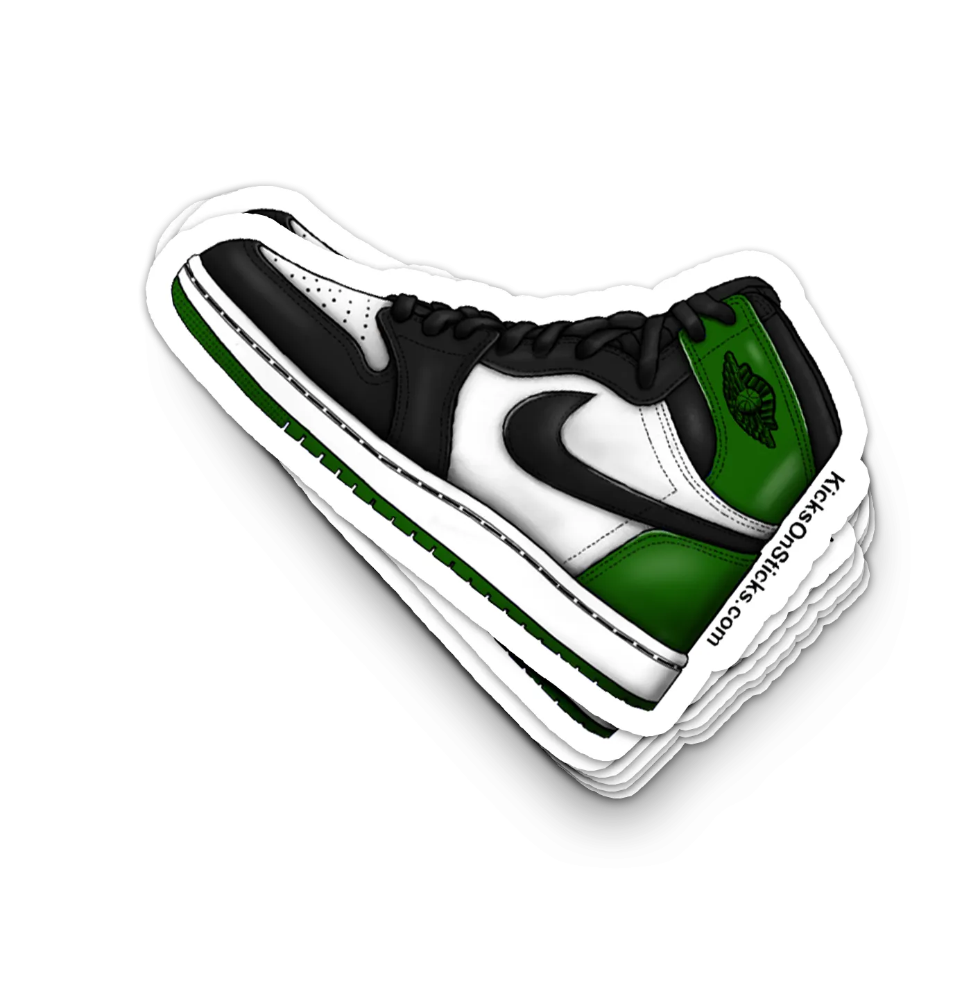 Jordan 1 "Celtics" Sneaker Sticker