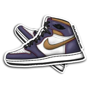 Jordan 1 "LA to CHI" Sneaker Sticker