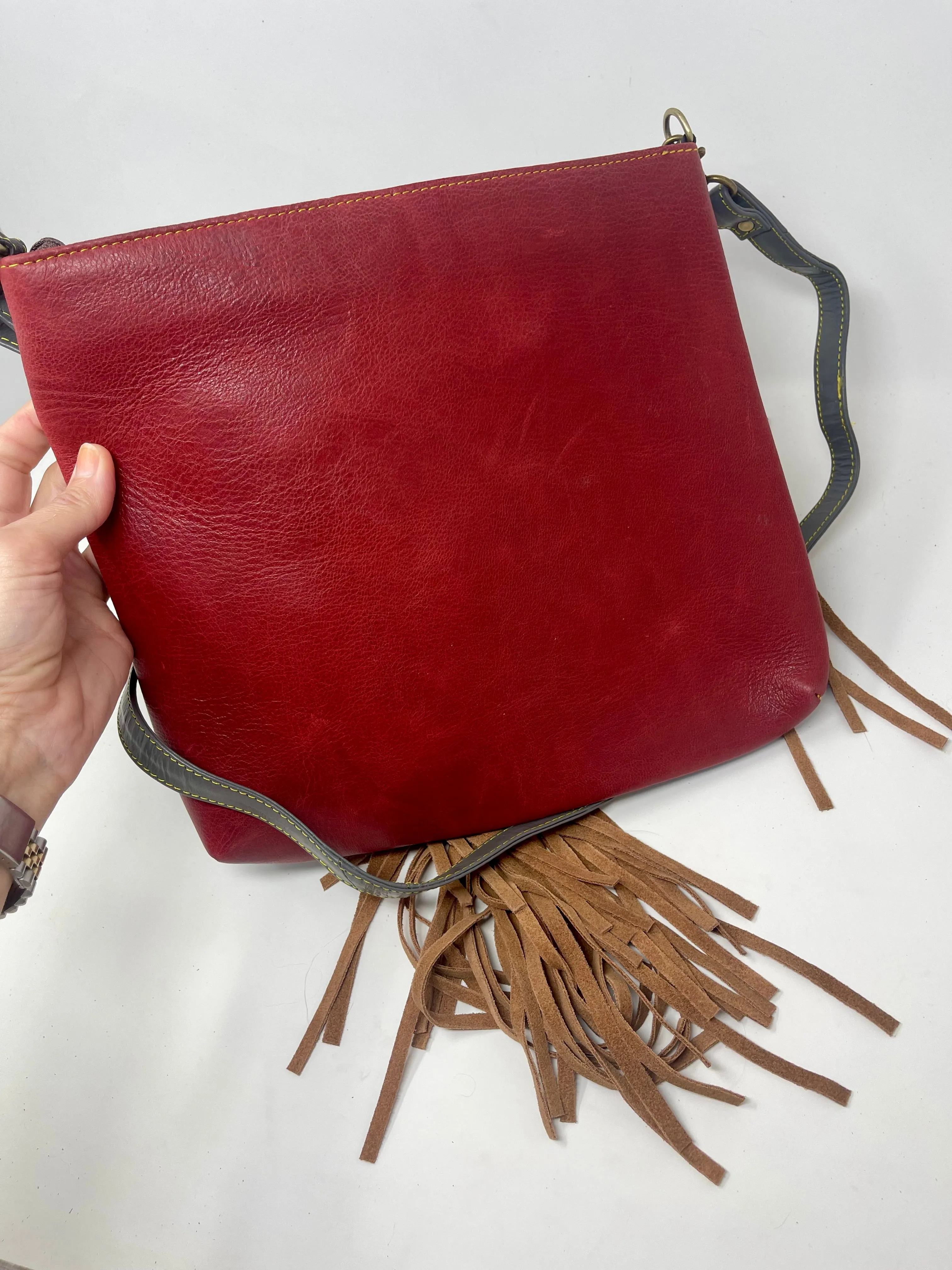 Leather Crossbody Spring