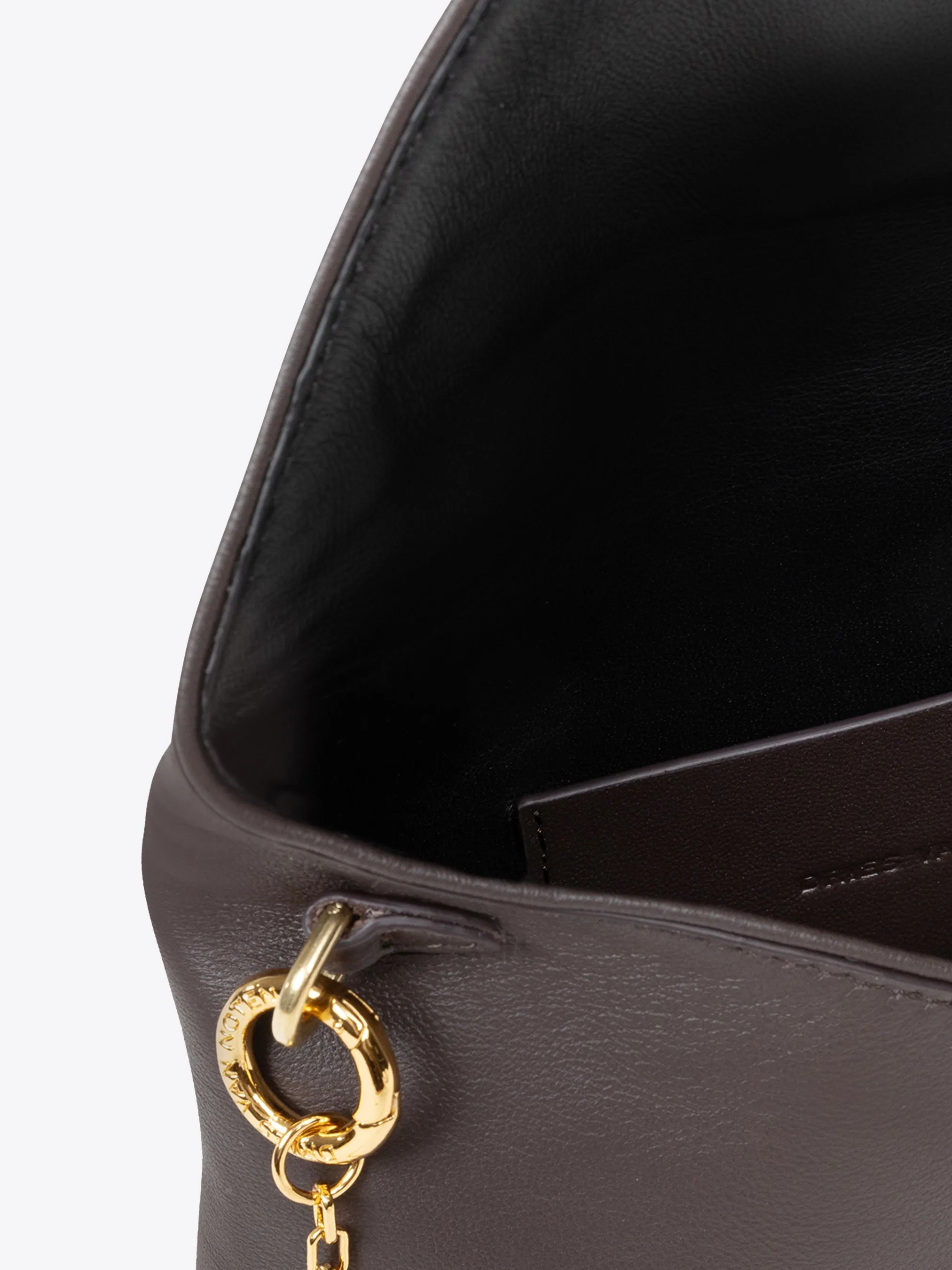 Leather envelope bag