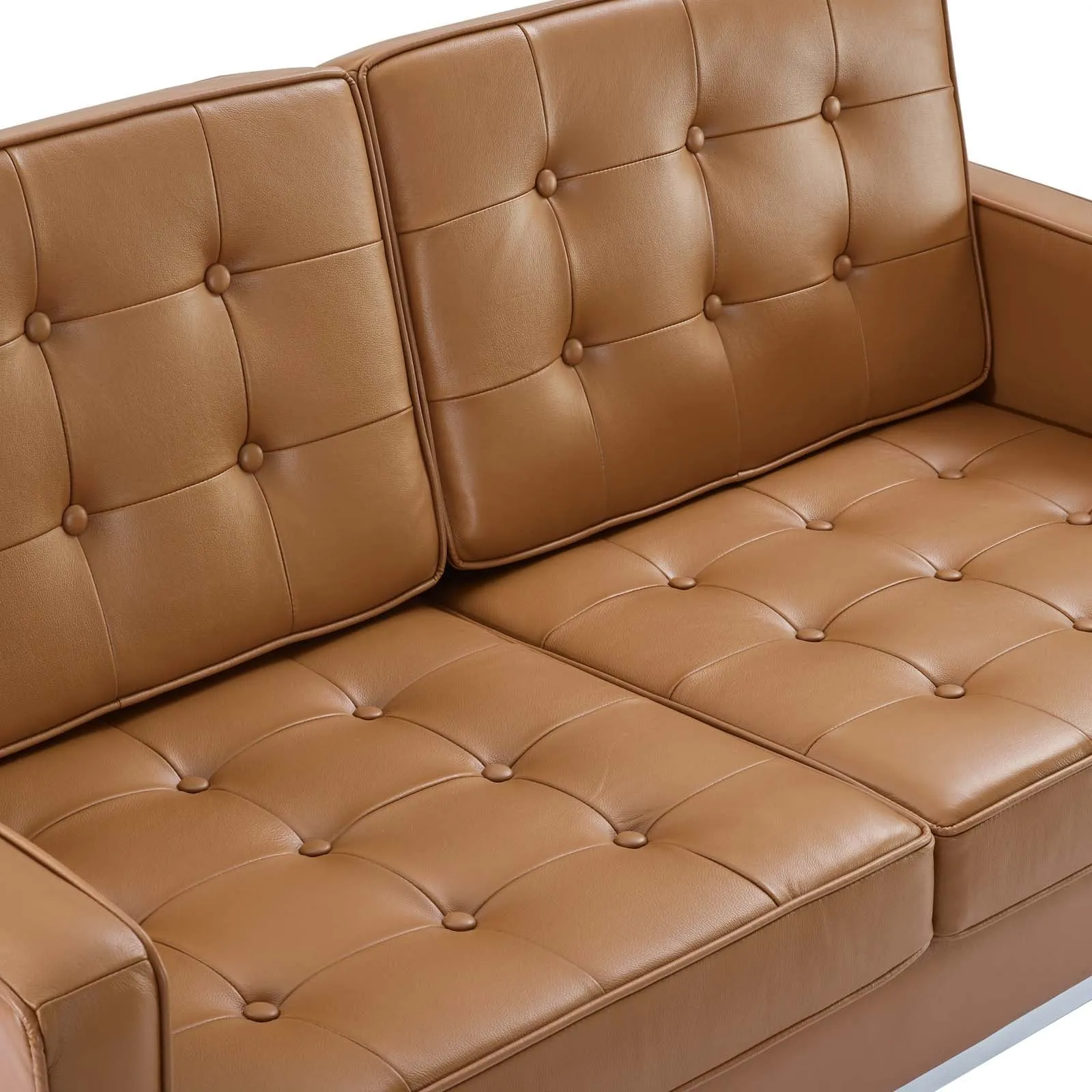 Loft Leather Loveseat