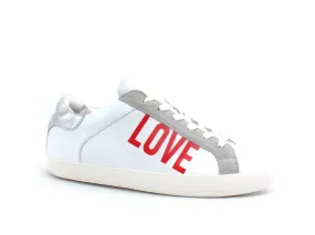 LOVE MOSCHINO Sneaker Logo Bianco Argento JA15532G0EIAC10A