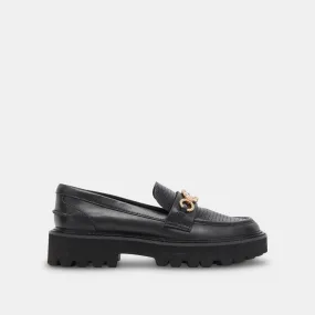 MAMBO LOAFERS BLACK MULTI LEATHER