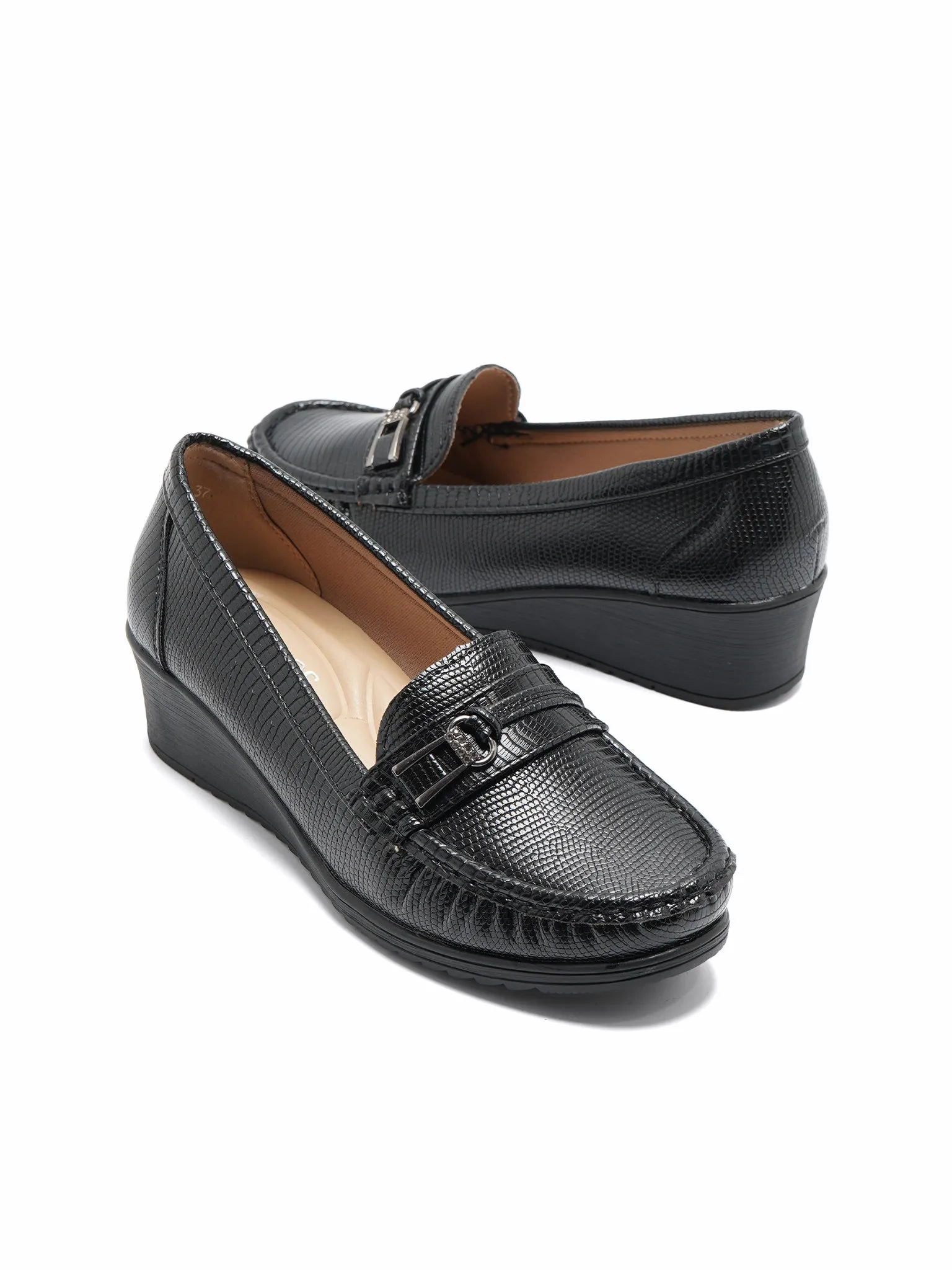 Margaux Wedge Loafers