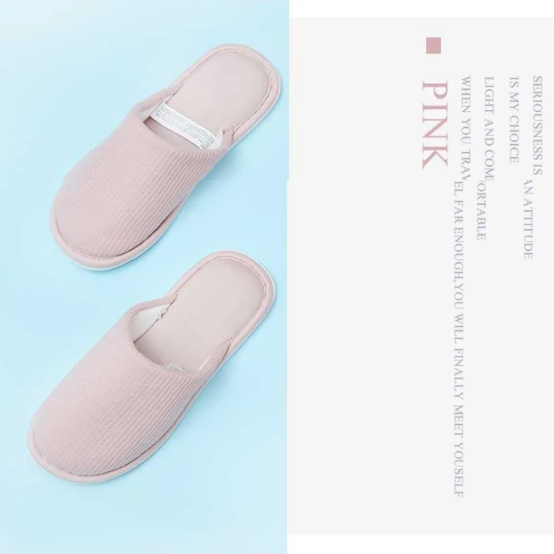 Miniso Solid Color Women Slippers Size 7 (39-40), Random Colour