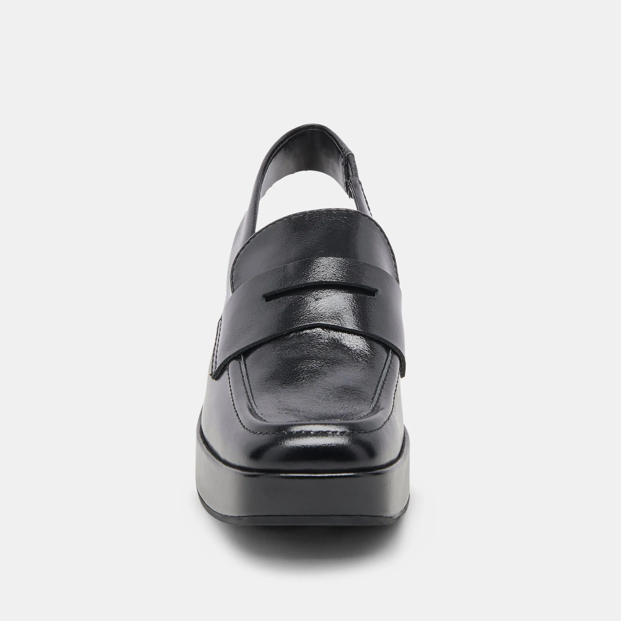 NADA LOAFERS MIDNIGHT CRINKLE PATENT