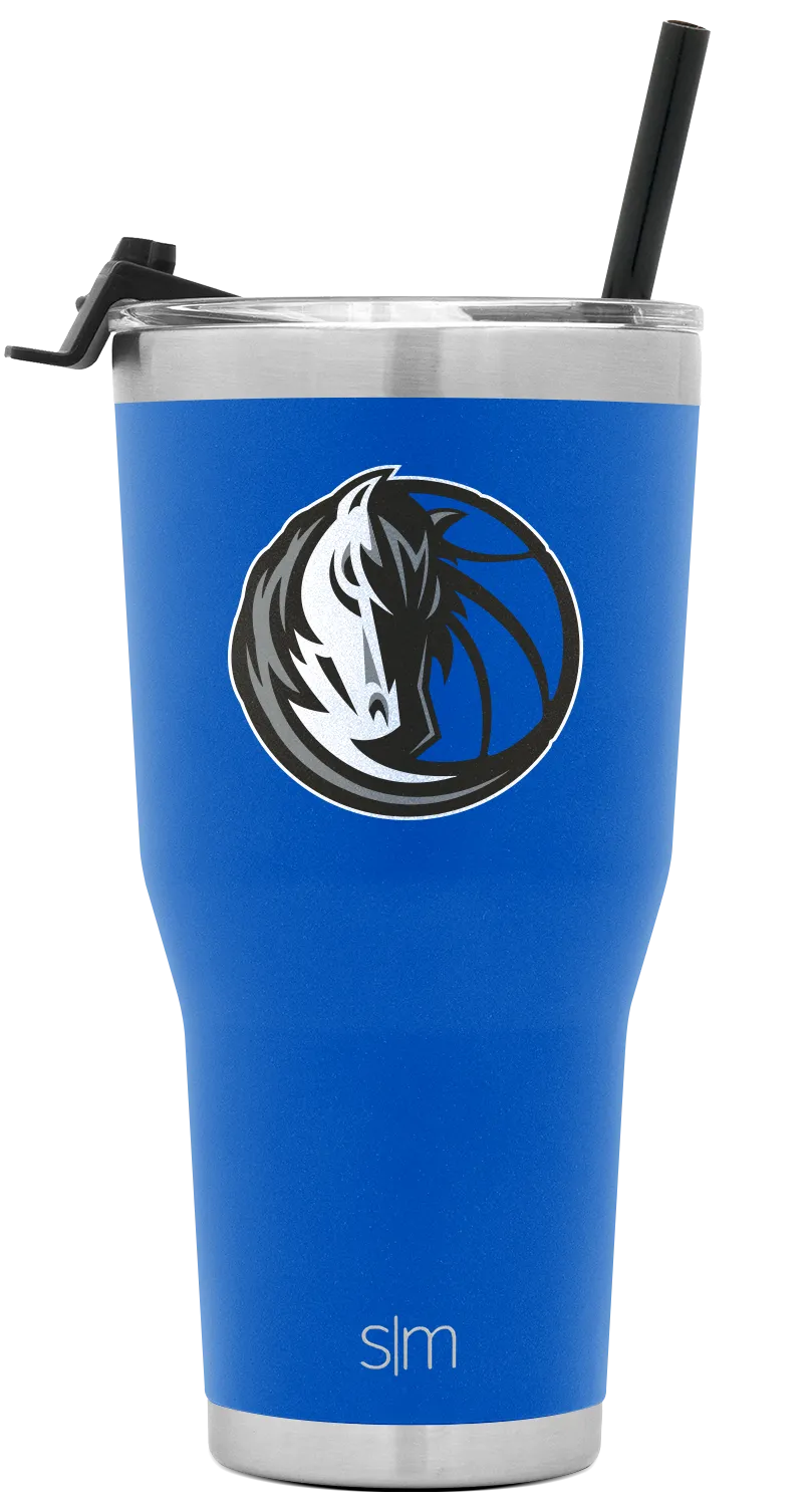 NBA Cruiser Tumbler with Flip Lid and Straw