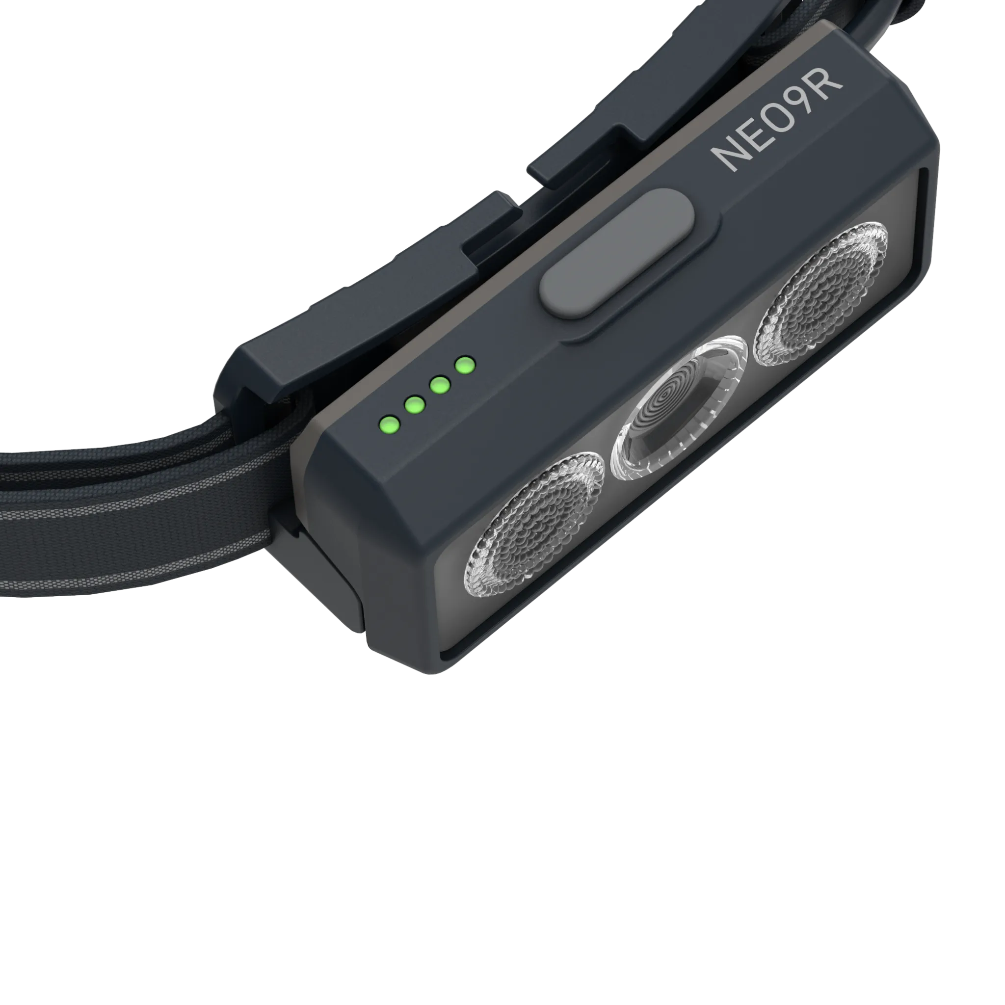 NEO9R Running Head Torch with Chest Strap