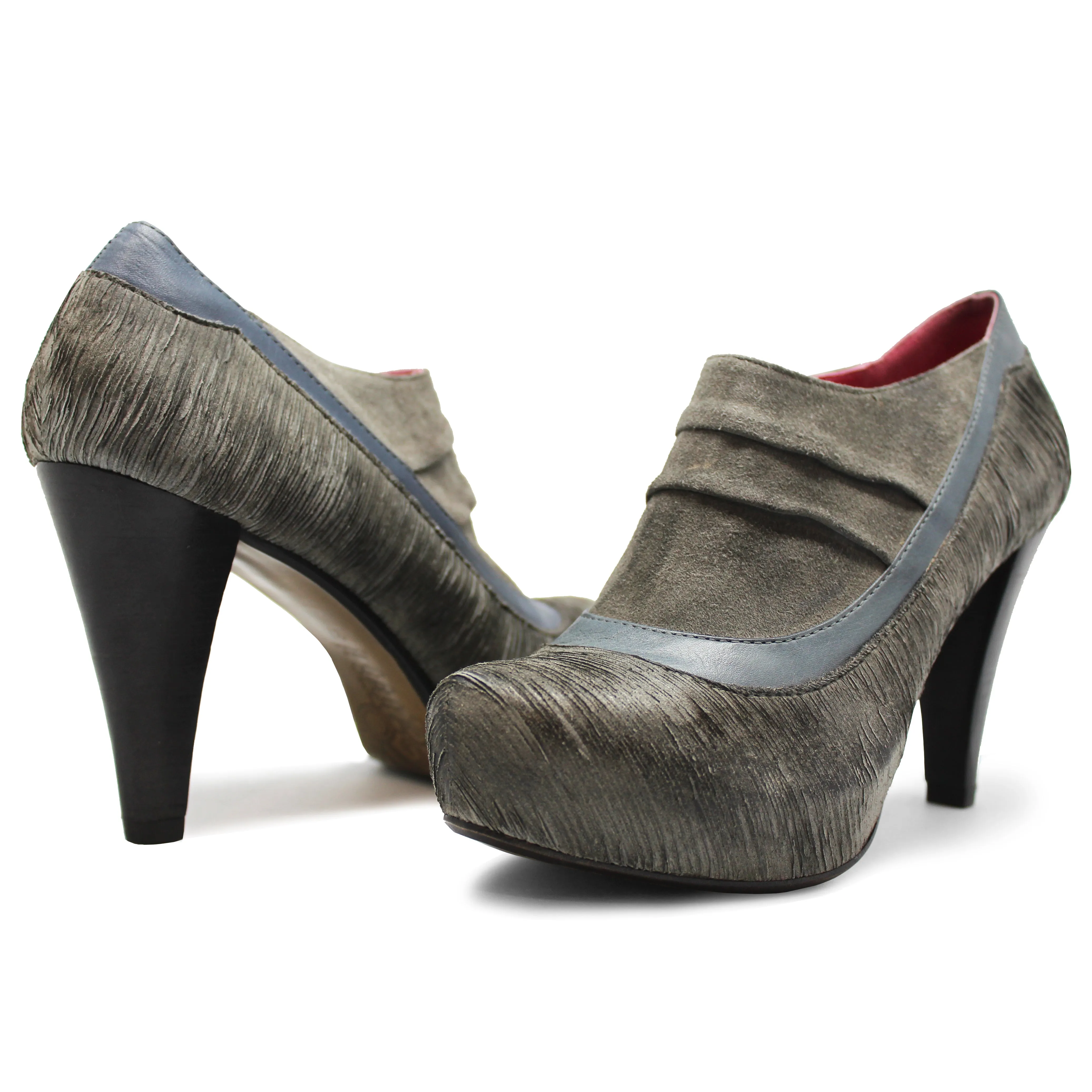 Nouveau - Grey platform shoe- LAST PAIR 37!