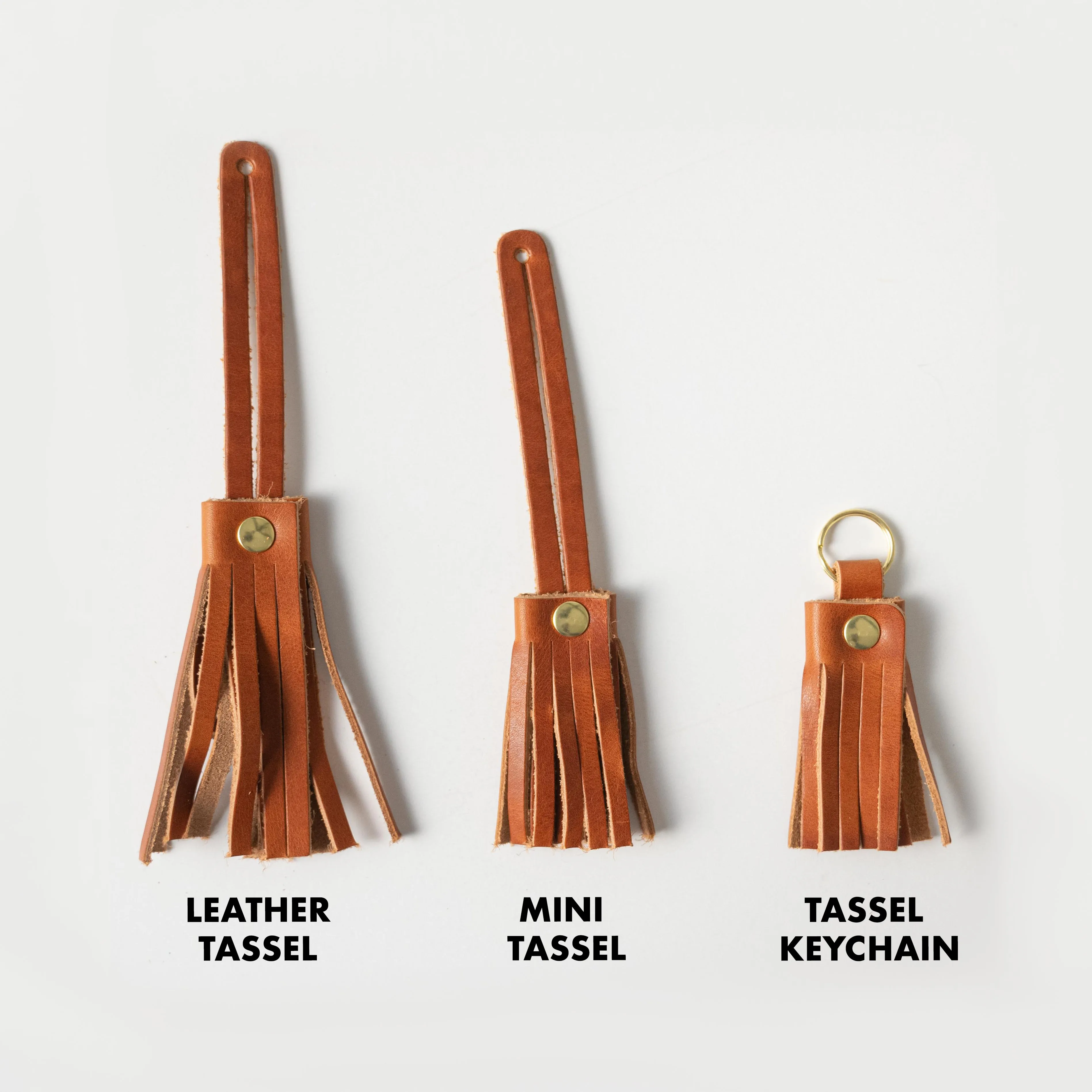 Oak Leather Tassel