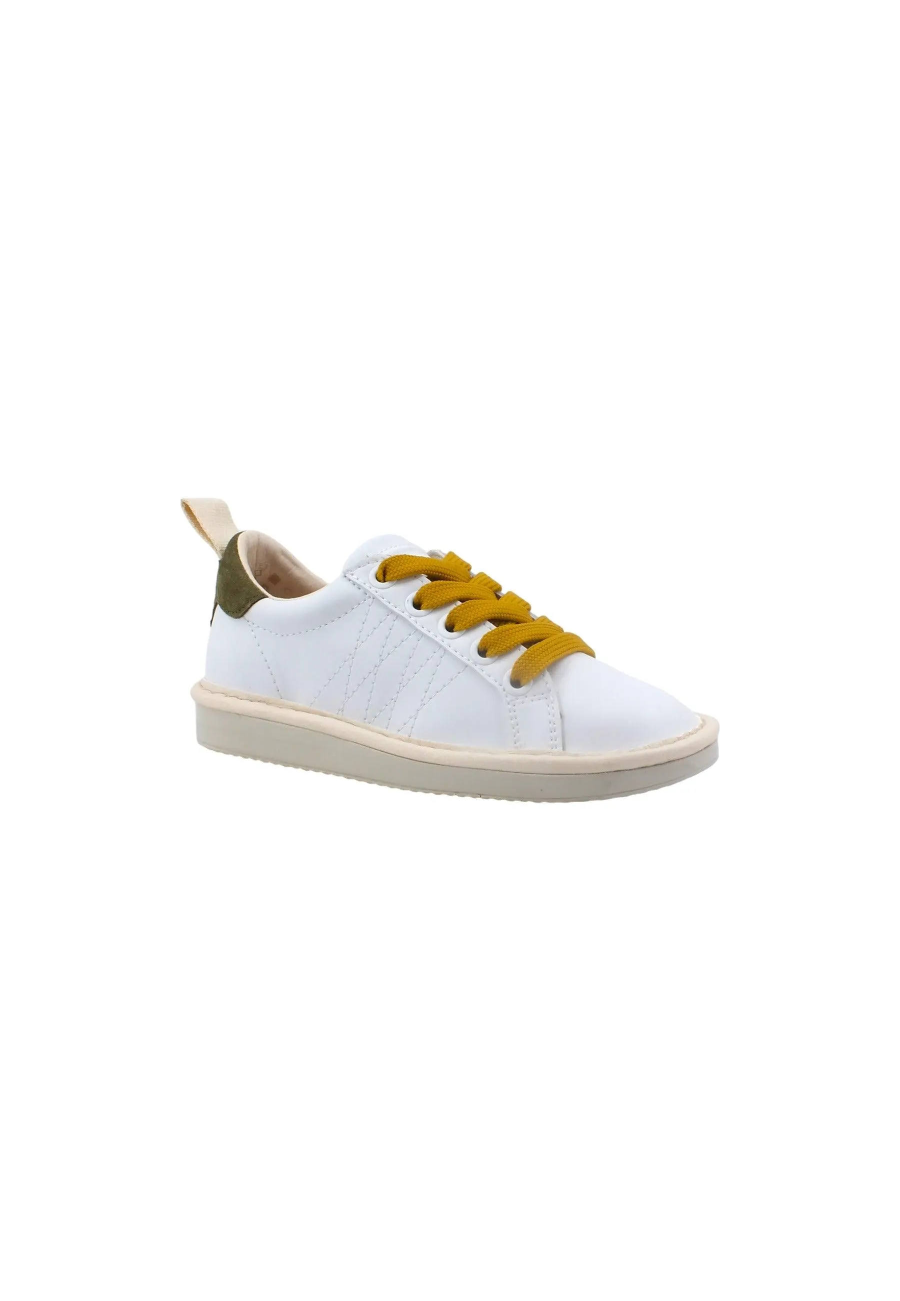 PAN CHIC Sneaker Bambino White Sage Yellow P01B00200243004