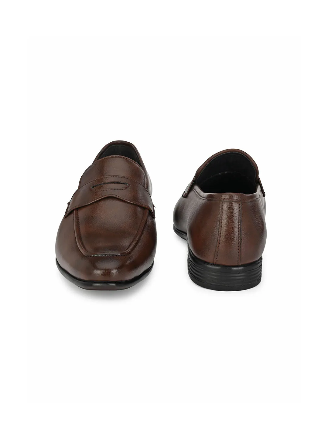 Pimp Brown Penny Loafers