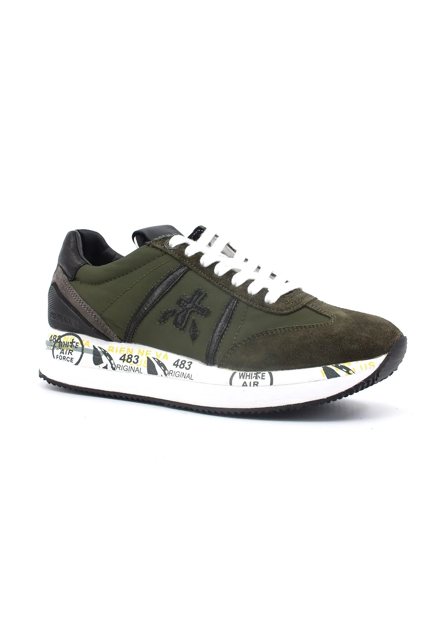 PREMIATA Sneaker Donna Military Green CONNY-6495