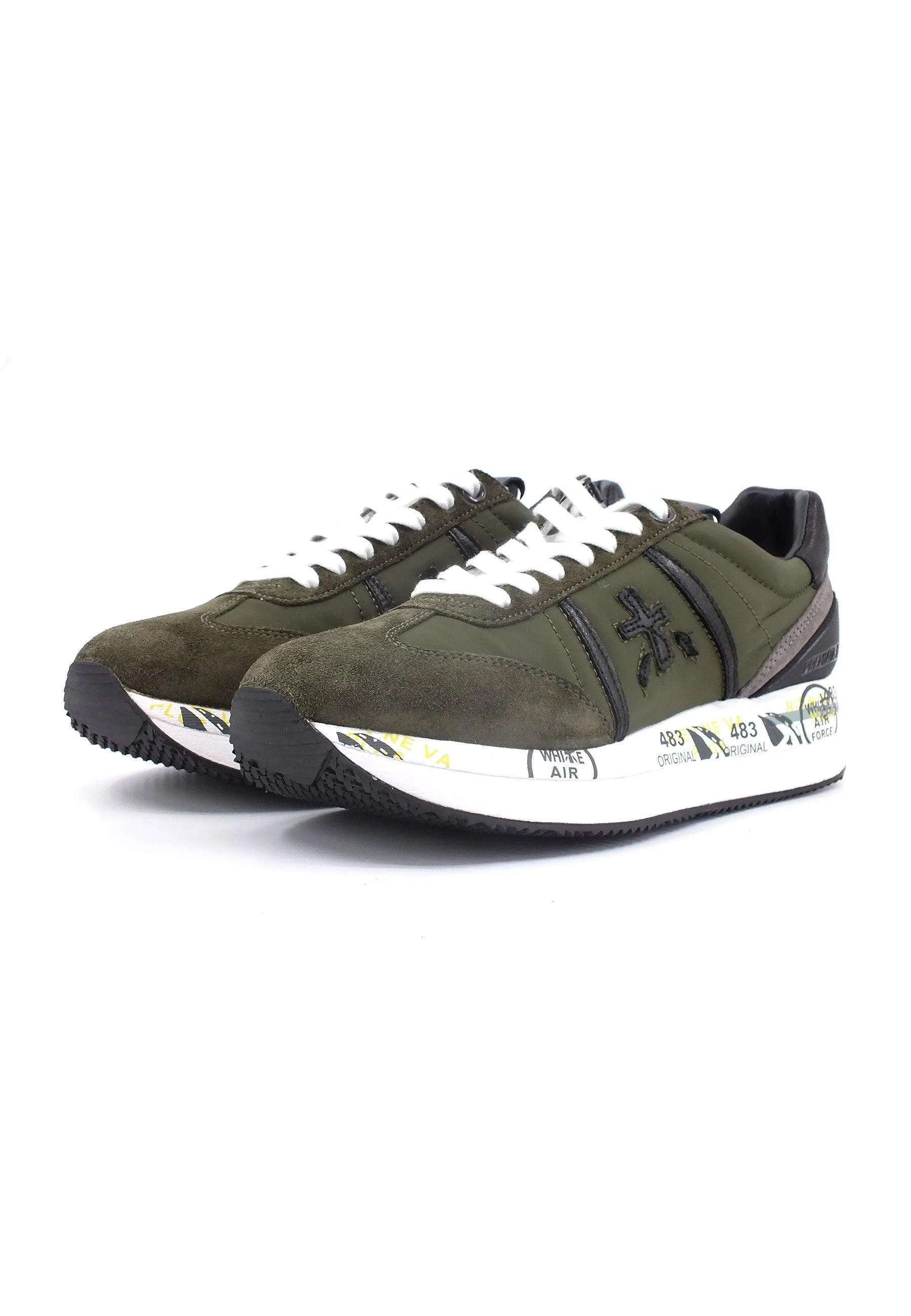 PREMIATA Sneaker Donna Military Green CONNY-6495