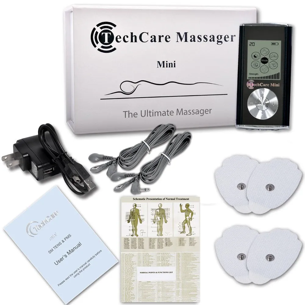 TechCare Mini Tens Massager   Shoe   6 Pads