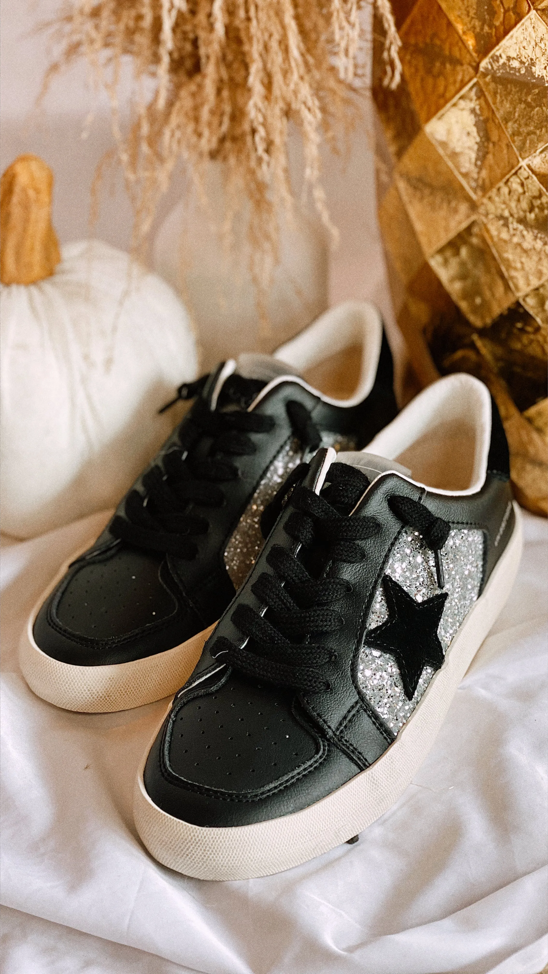 The Campbell Sequin Sneaker by Vintage Havana