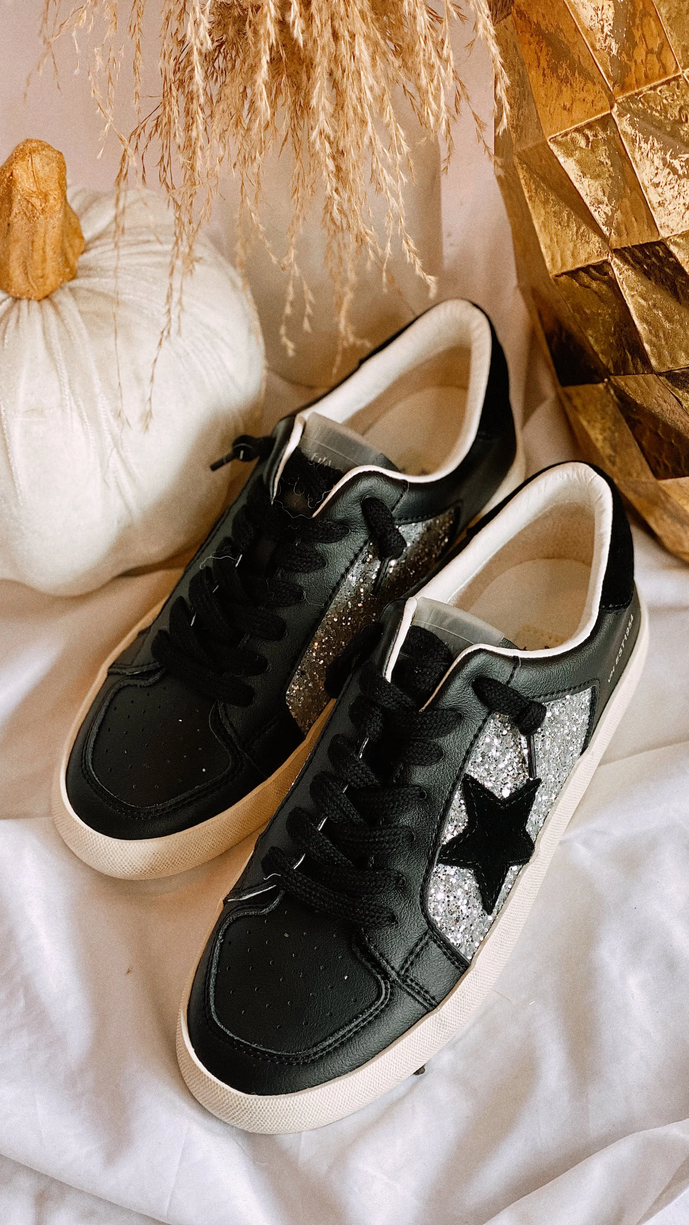 The Campbell Sequin Sneaker by Vintage Havana