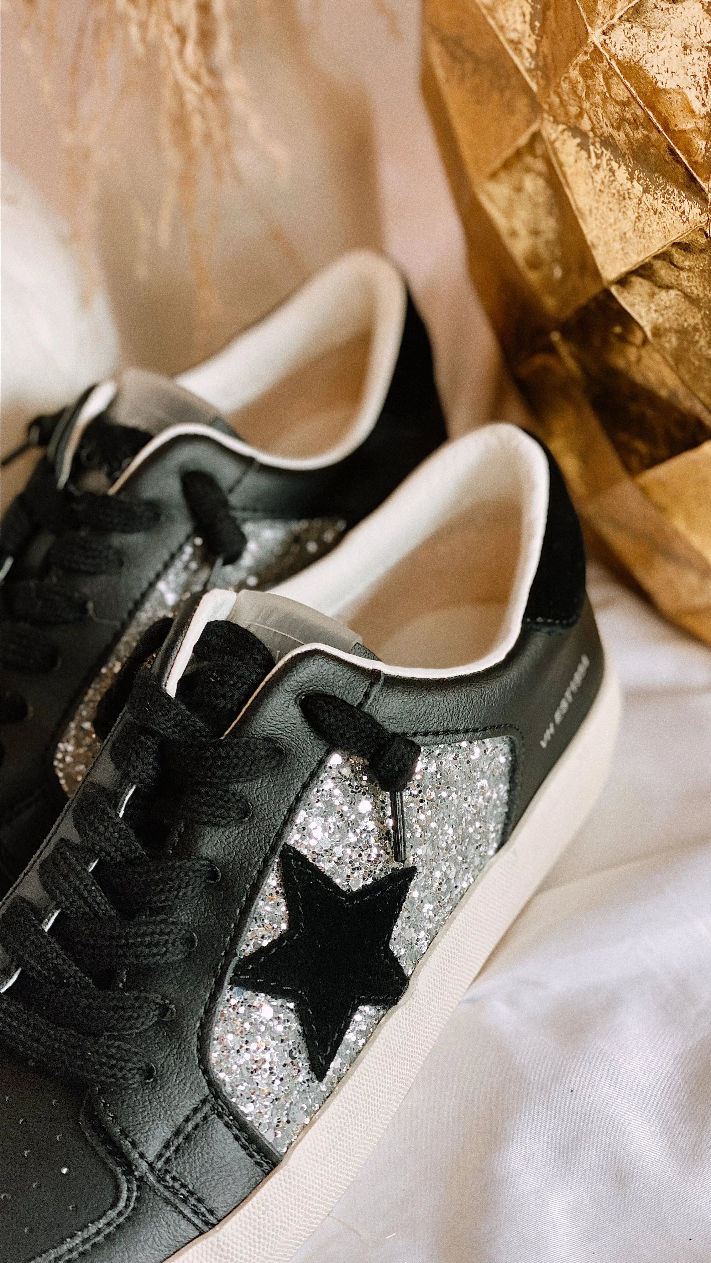 The Campbell Sequin Sneaker by Vintage Havana