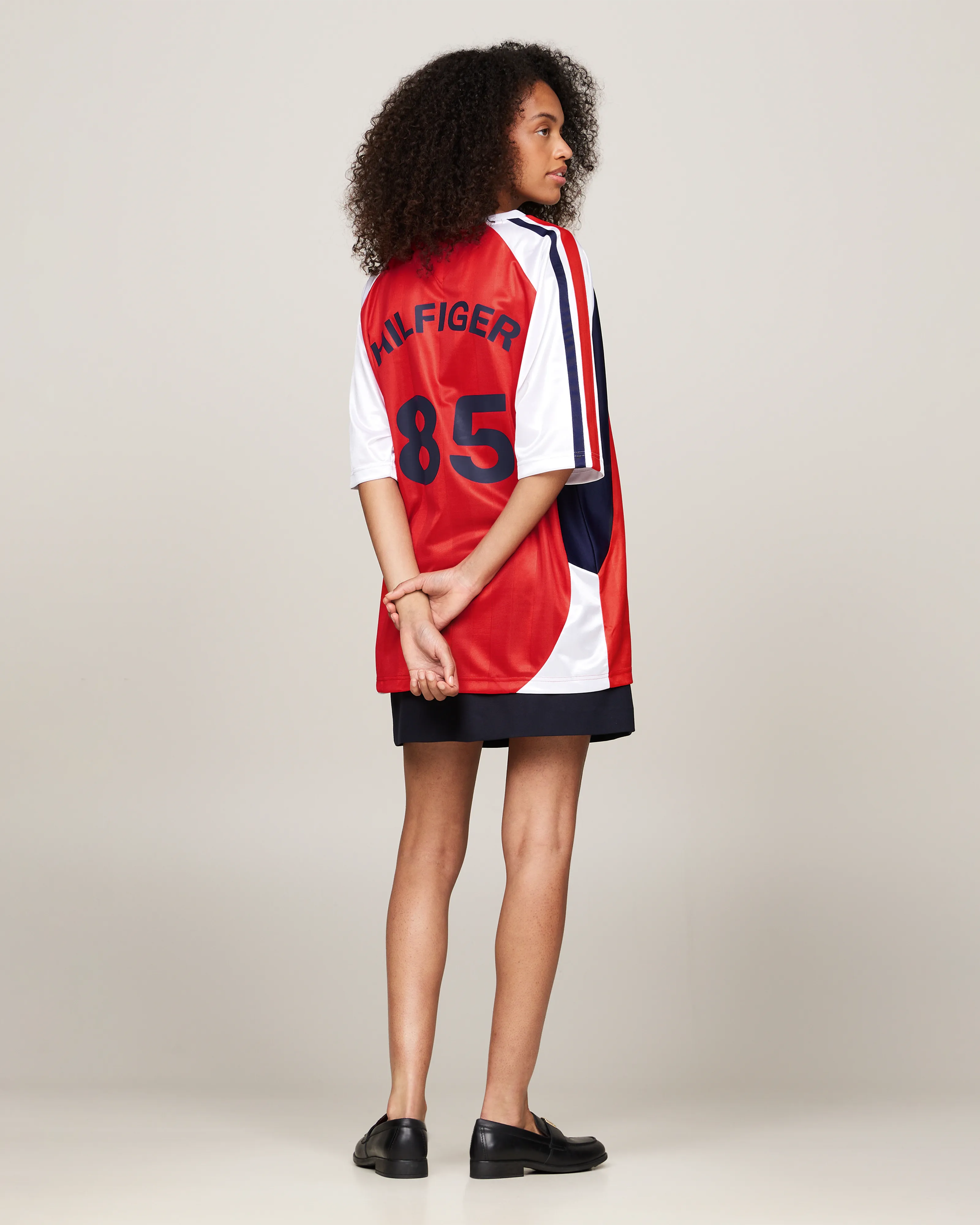 Tommy x Mercedes-AMG F1 x Clarence Ruth Hilfiger Soccer Tee