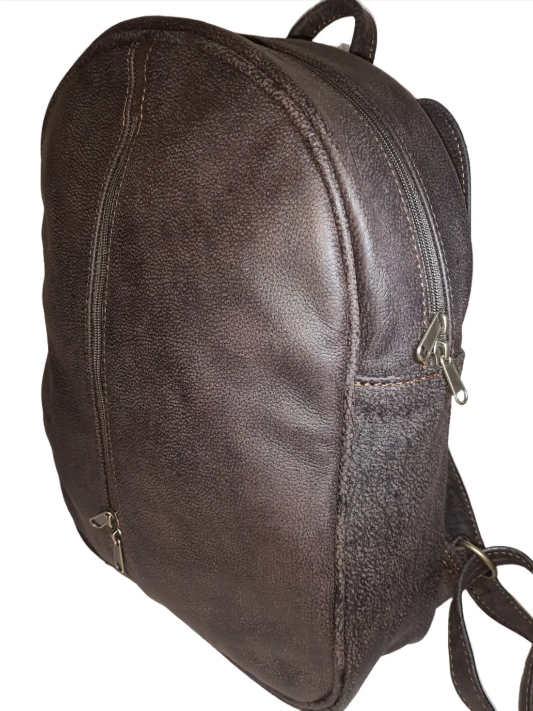 Unisex leather Backpacks