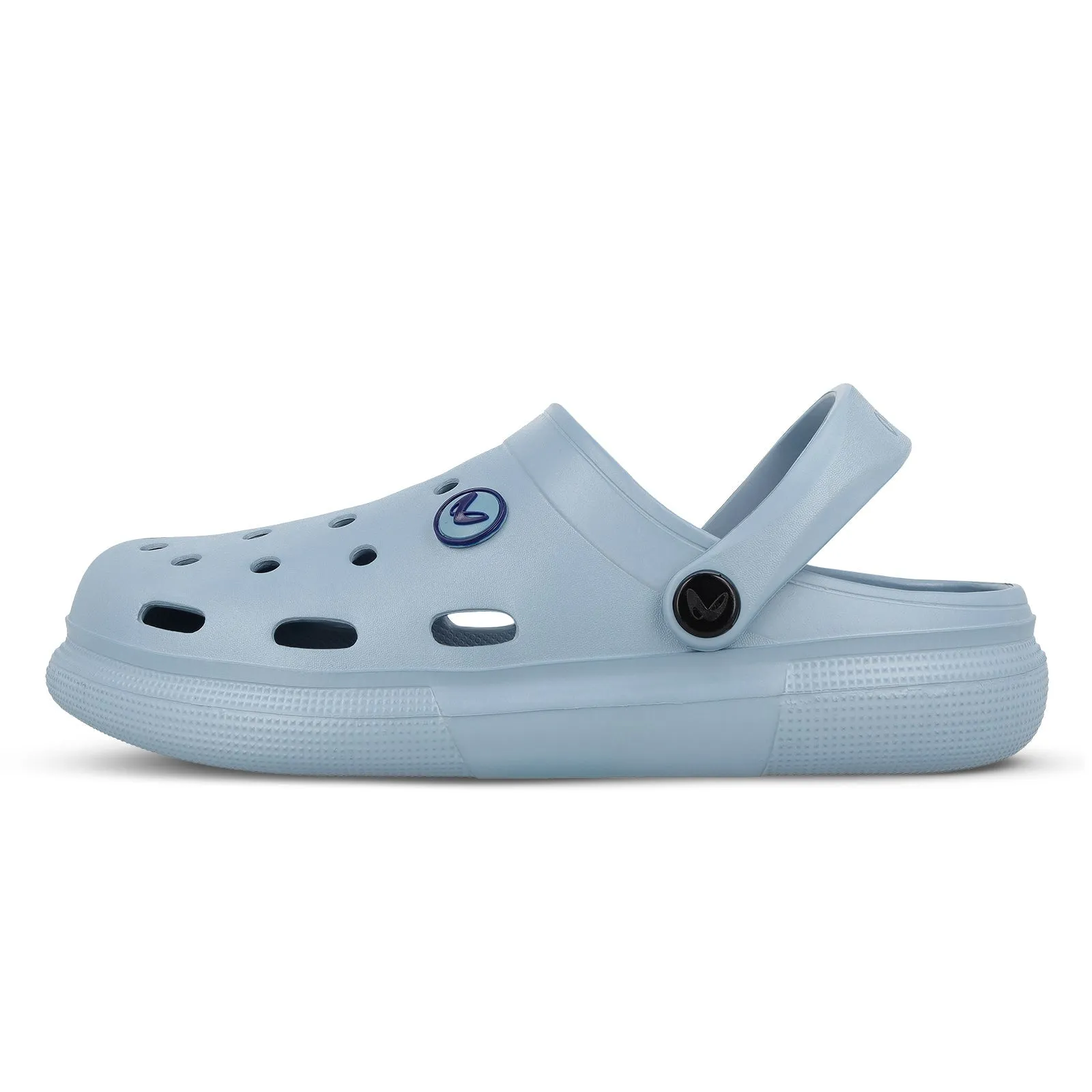 Walkaroo Mens Clogs  - WC4843 Aqua Blue