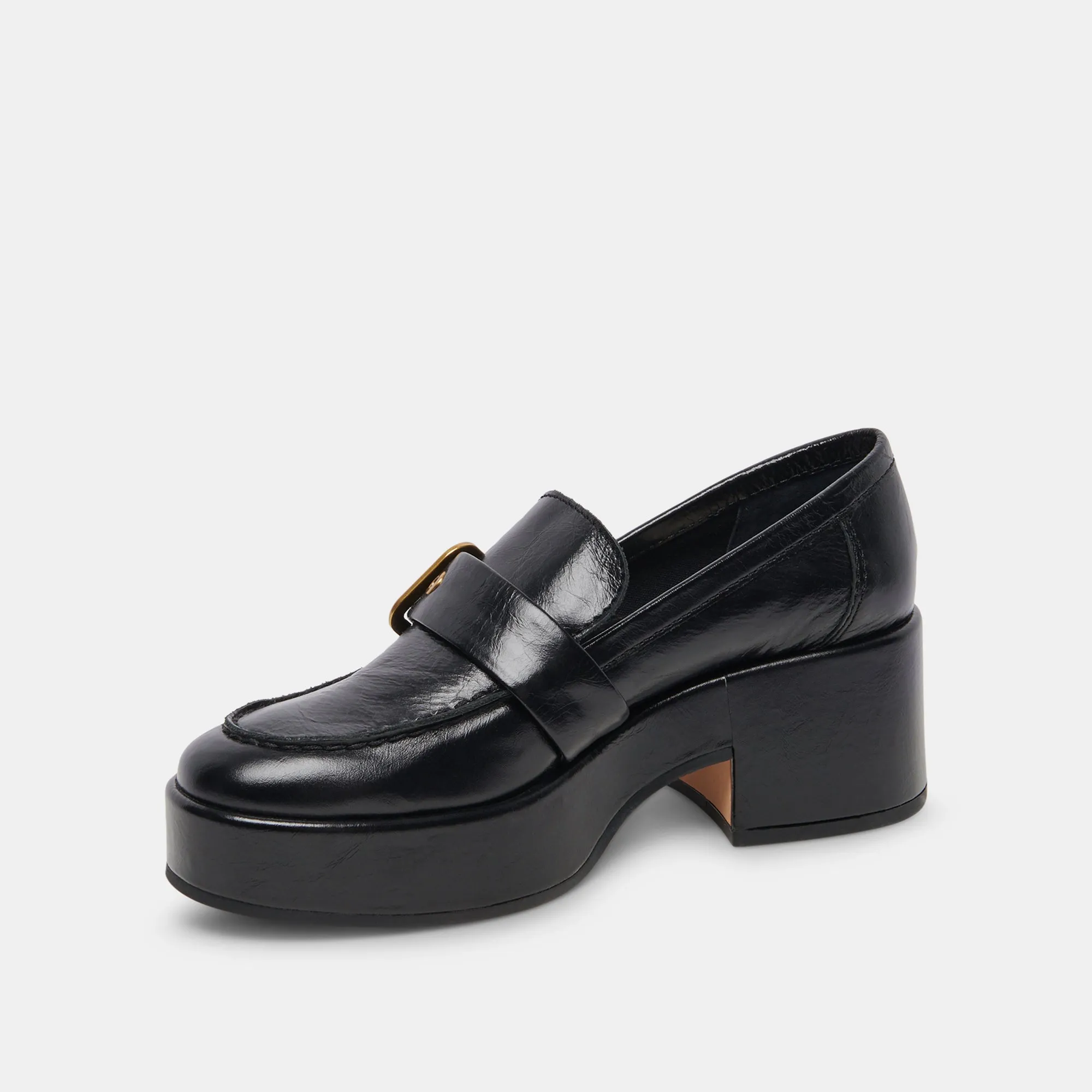 YONDER LOAFERS MIDNIGHT CRINKLE PATENT