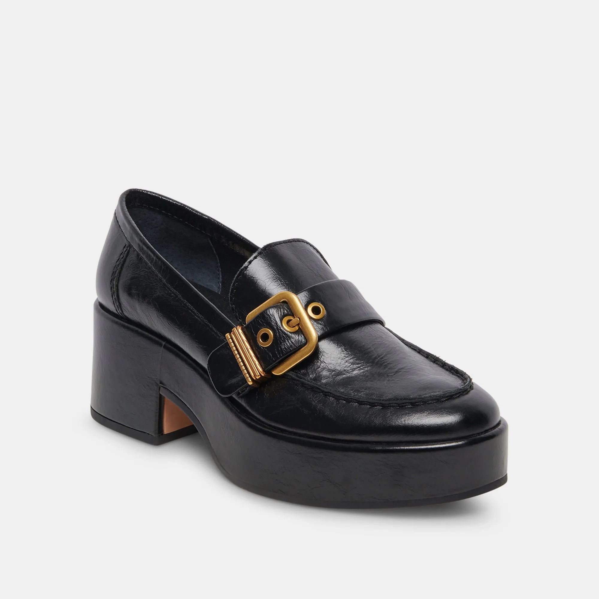 YONDER LOAFERS MIDNIGHT CRINKLE PATENT