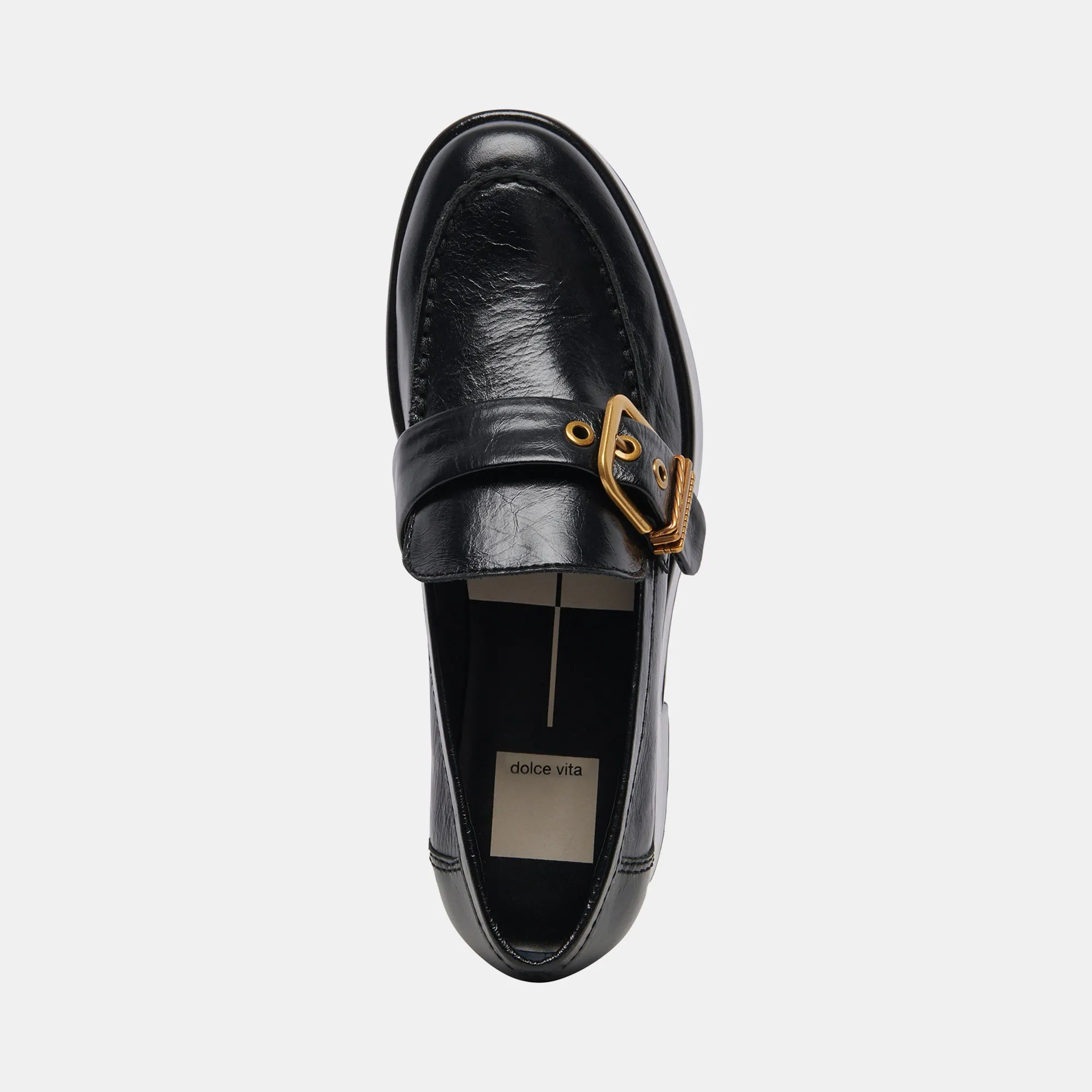 YONDER LOAFERS MIDNIGHT CRINKLE PATENT